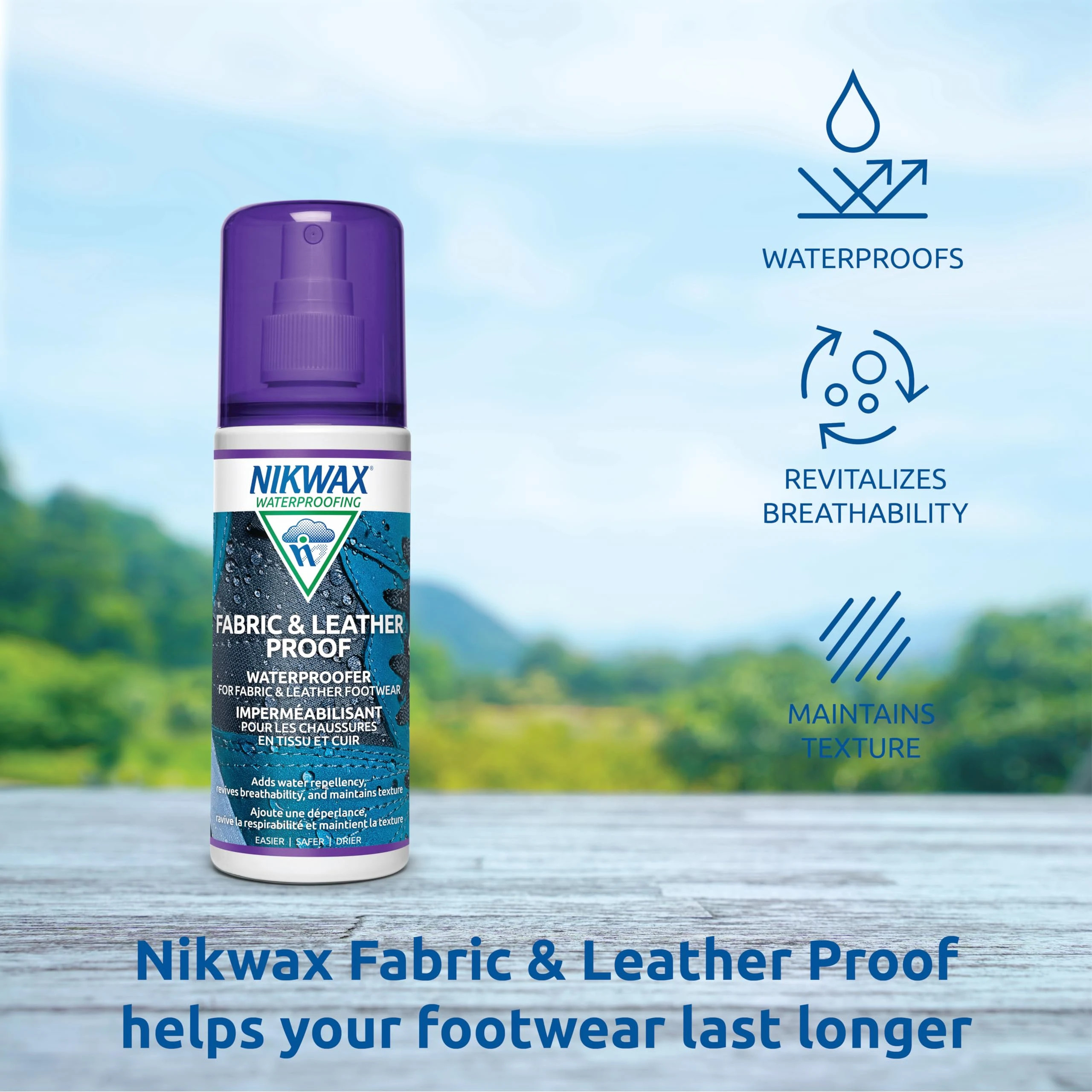 Nikwax Fabric and Leather Proof Waterproofing product photo, view 5 of 7