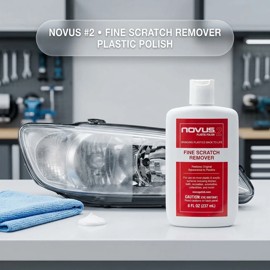NOVUS 7030 | Fine Scratch Remover #2 | 8 Ounce Bottle product photo, view 1 of 8