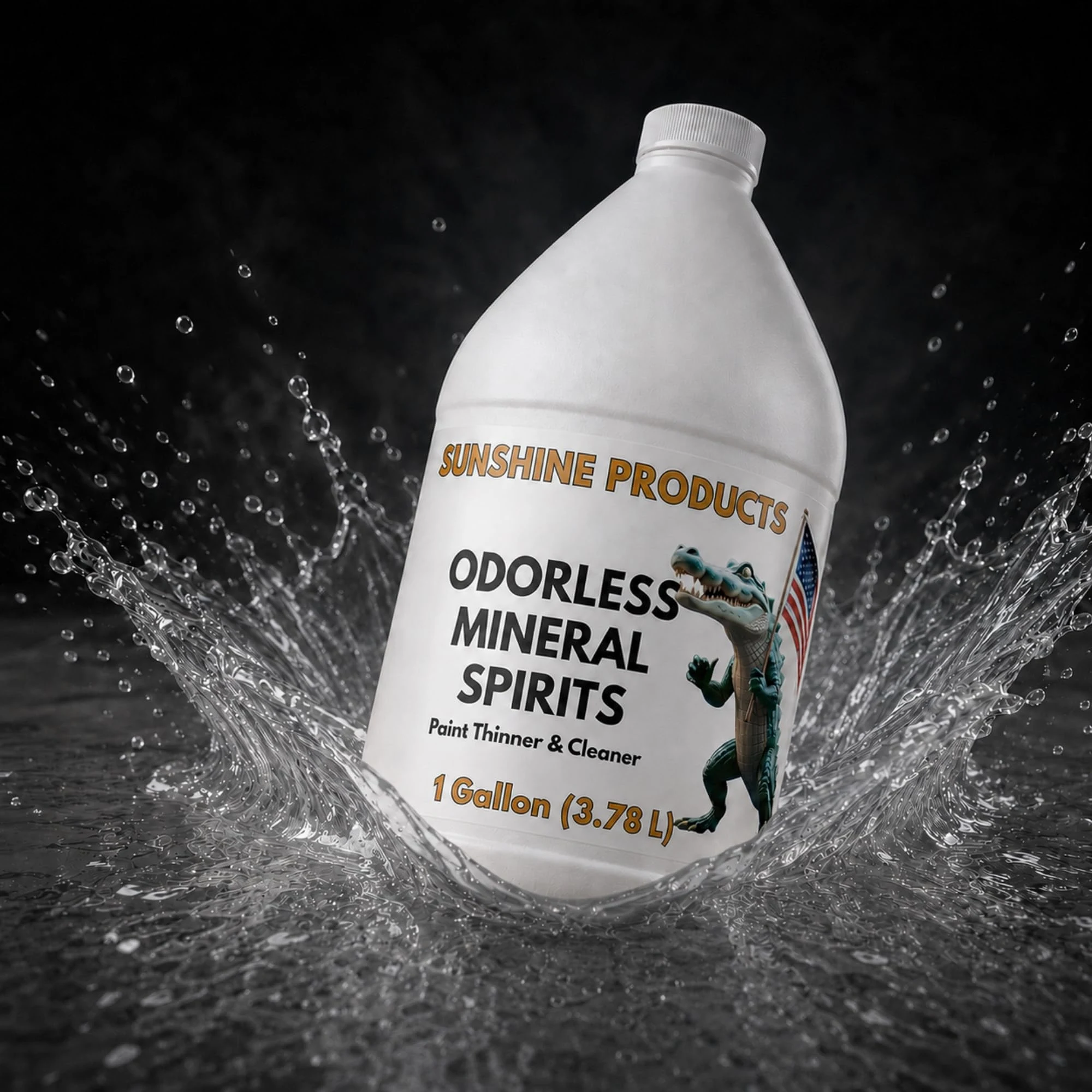 Odorless Mineral Spirits (1 Gallon) - Solvent, Paint Thinner & Degreaser product photo, view 4 of 8