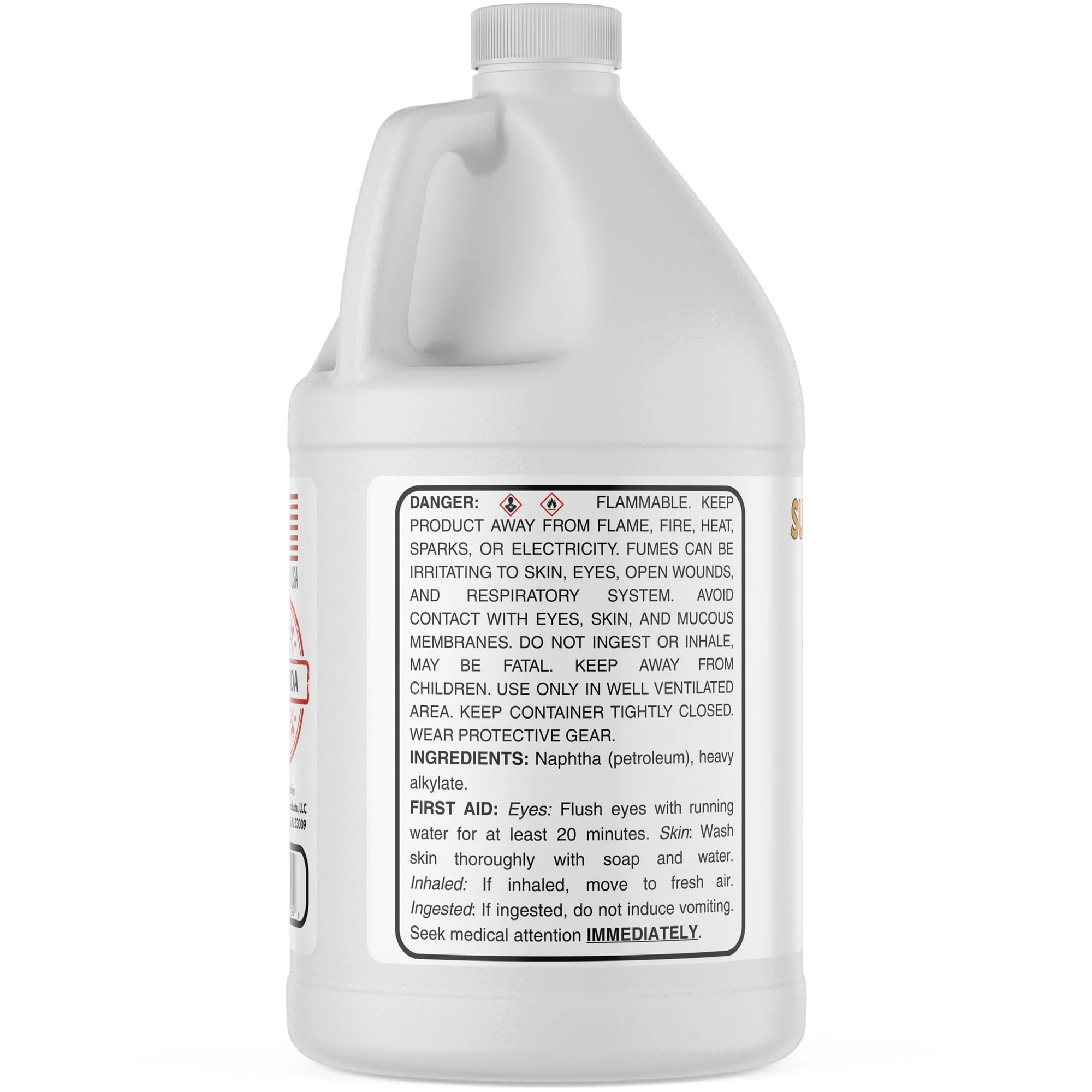 Odorless Mineral Spirits (1 Gallon) - Solvent, Paint Thinner & Degreaser product photo, view 7 of 8