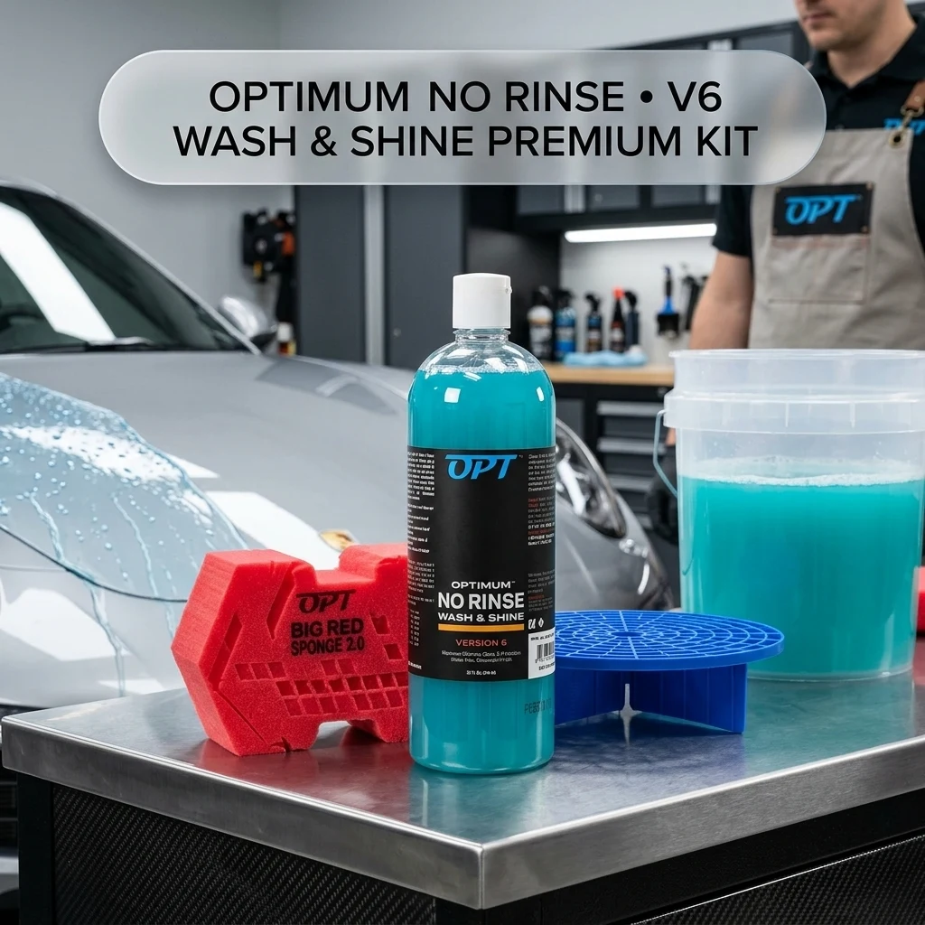 Optimum No Rinse Version 6 Kit Wash Premium with ONR, Grit Guard, BRS 2.0 product photo