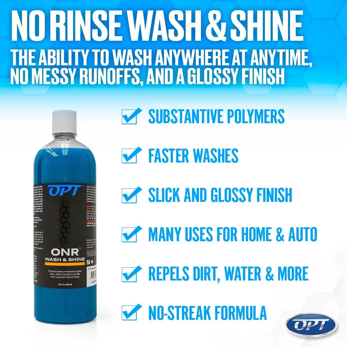 Optimum No Rinse Version 6 Kit Wash Premium with ONR, Grit Guard, BRS 2.0 product photo, view 6 of 8