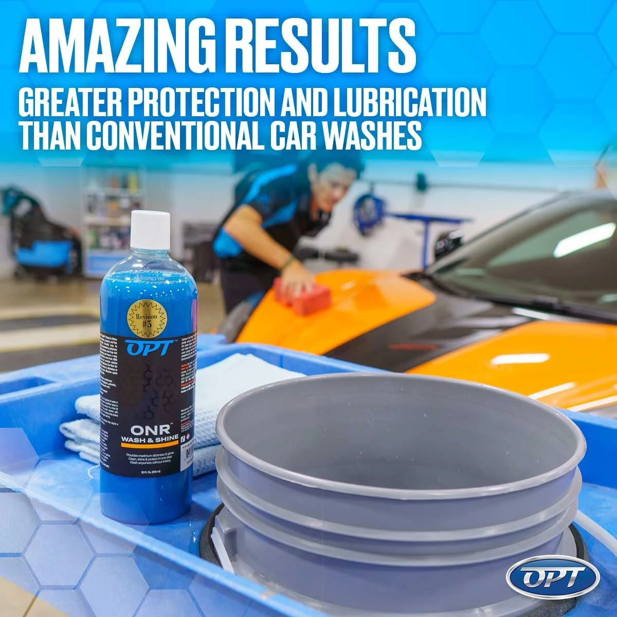 Optimum No Rinse Version 6 Kit Wash Premium with ONR, Grit Guard, BRS 2.0 product photo, view 7 of 8