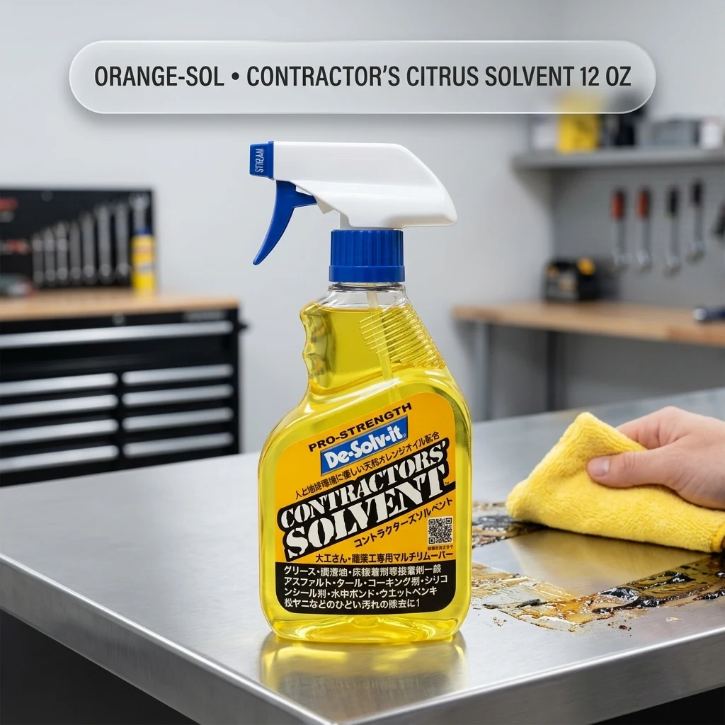 ORANGE-SOL 10022 Contractor Solvent, 12 oz product photo, view 1 of 7