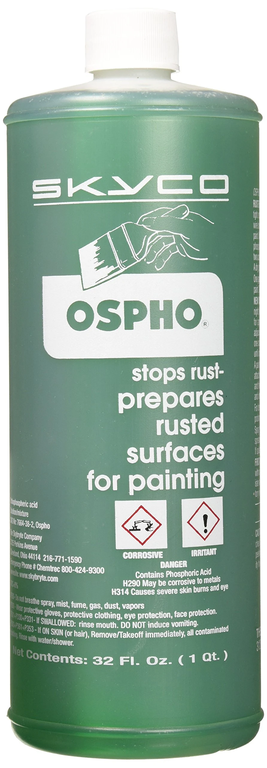 Ospho 605 Metal Treatment, 32 Fl Oz (Pack of 1) product photo, view 2 of 5