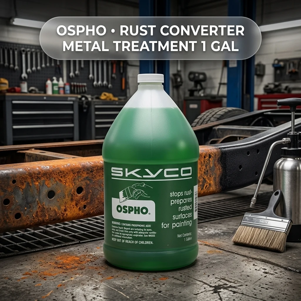 Ospho Metal Treatment Gallon - Rust Converter for Metal Surfaces - Rust Remover for Cars, Boats, Trucks, 1 Gallon product photo, view 1 of 2