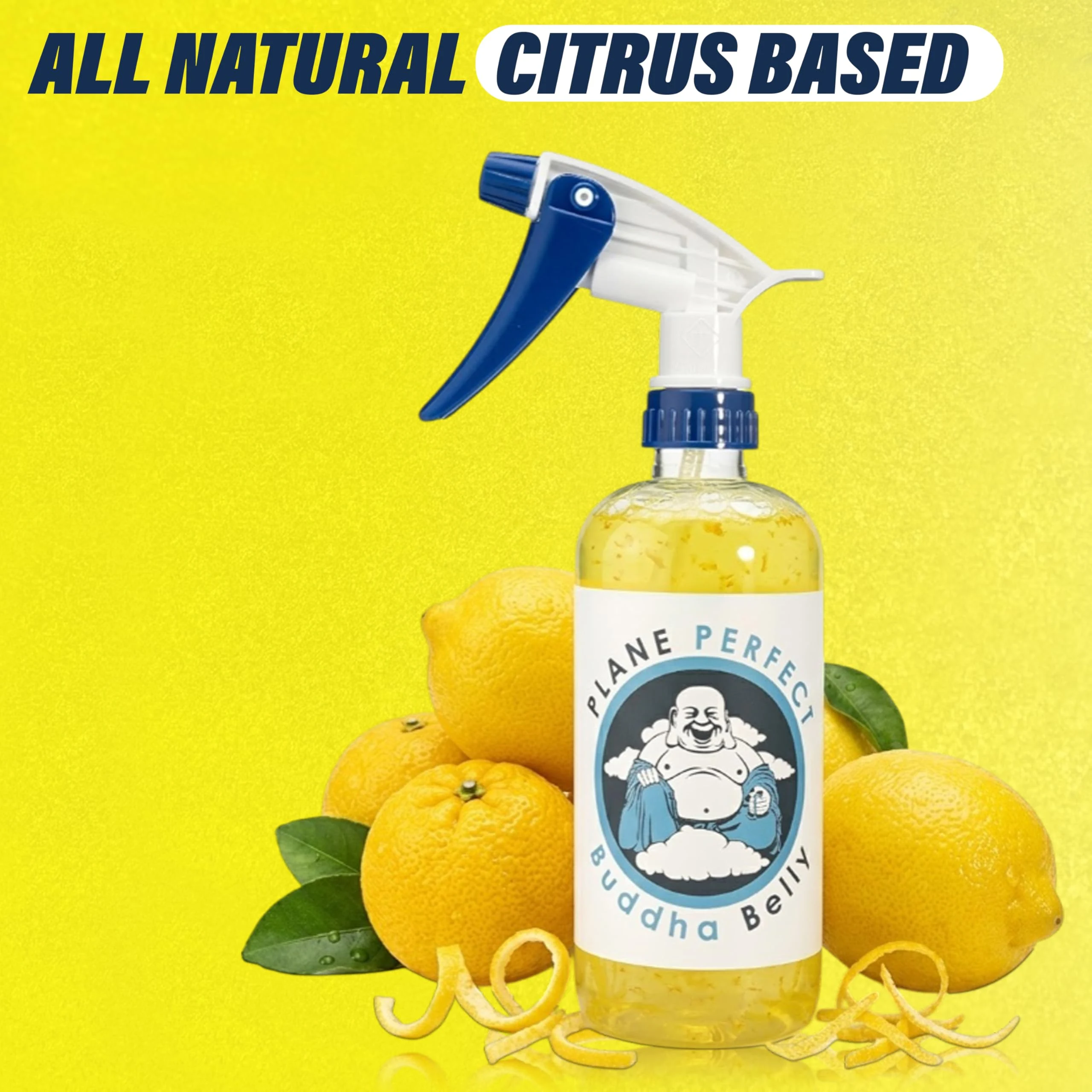Plane Perfect Buddha Belly Oil & Grease Cleaner - Heavy Duty Aviation Grade Citrus Degreaser Spray - Multi Surface Cleaner fo product photo, view 5 of 7