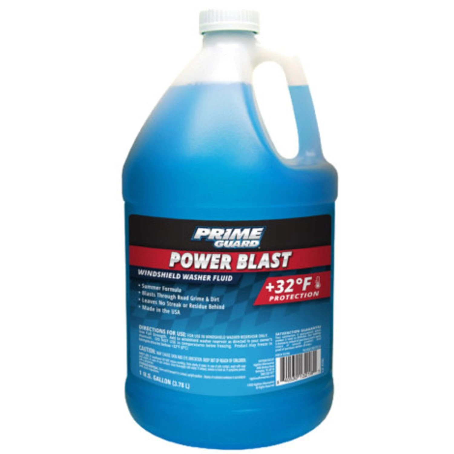 Prime Guard +32°F Power Blast Blue Windshield Washer Fluid product photo, view 2 of 3