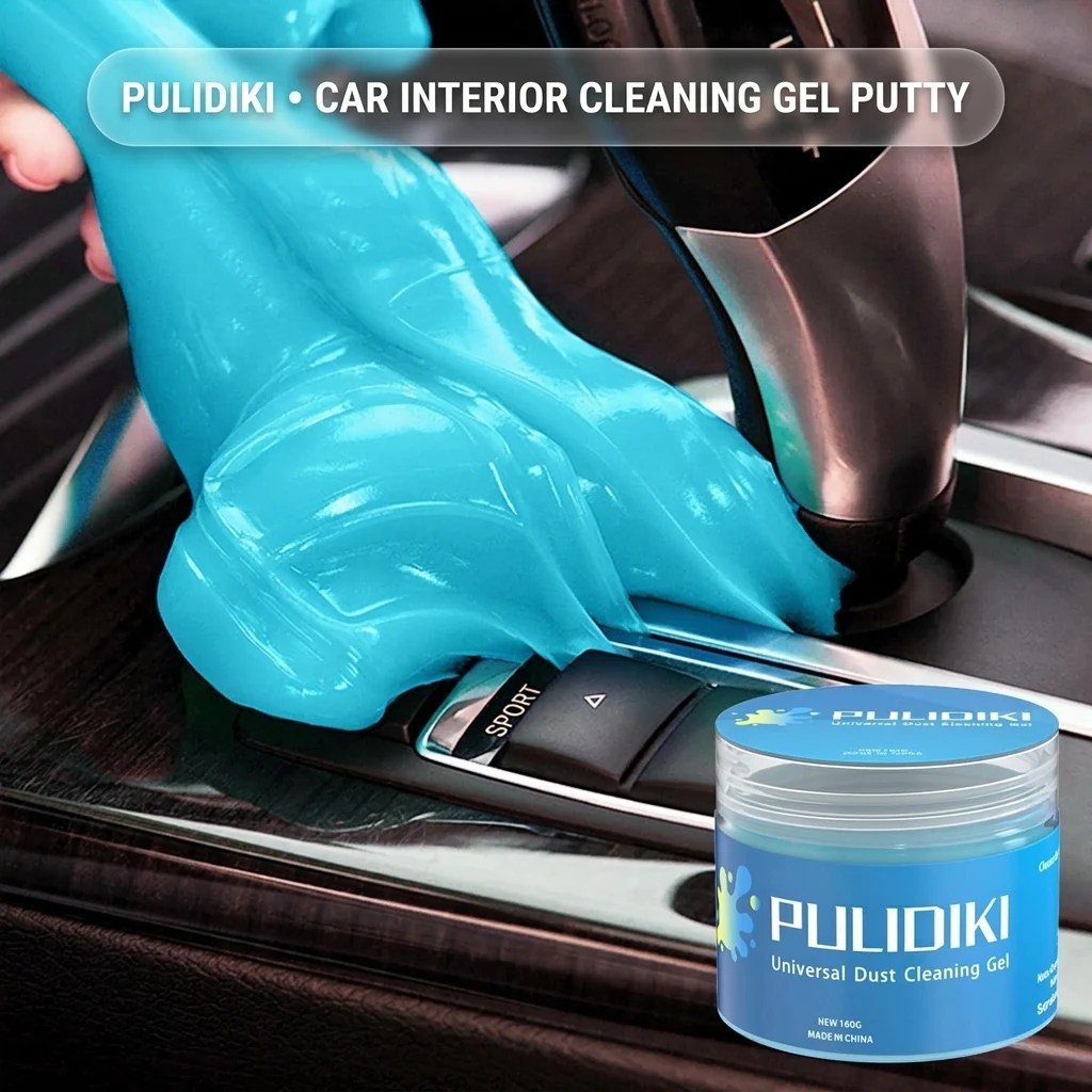 PULIDIKI Car Cleaning Gel Car Clean Putty, Universal Car Interior Cleaner product photo, view 1 of 7
