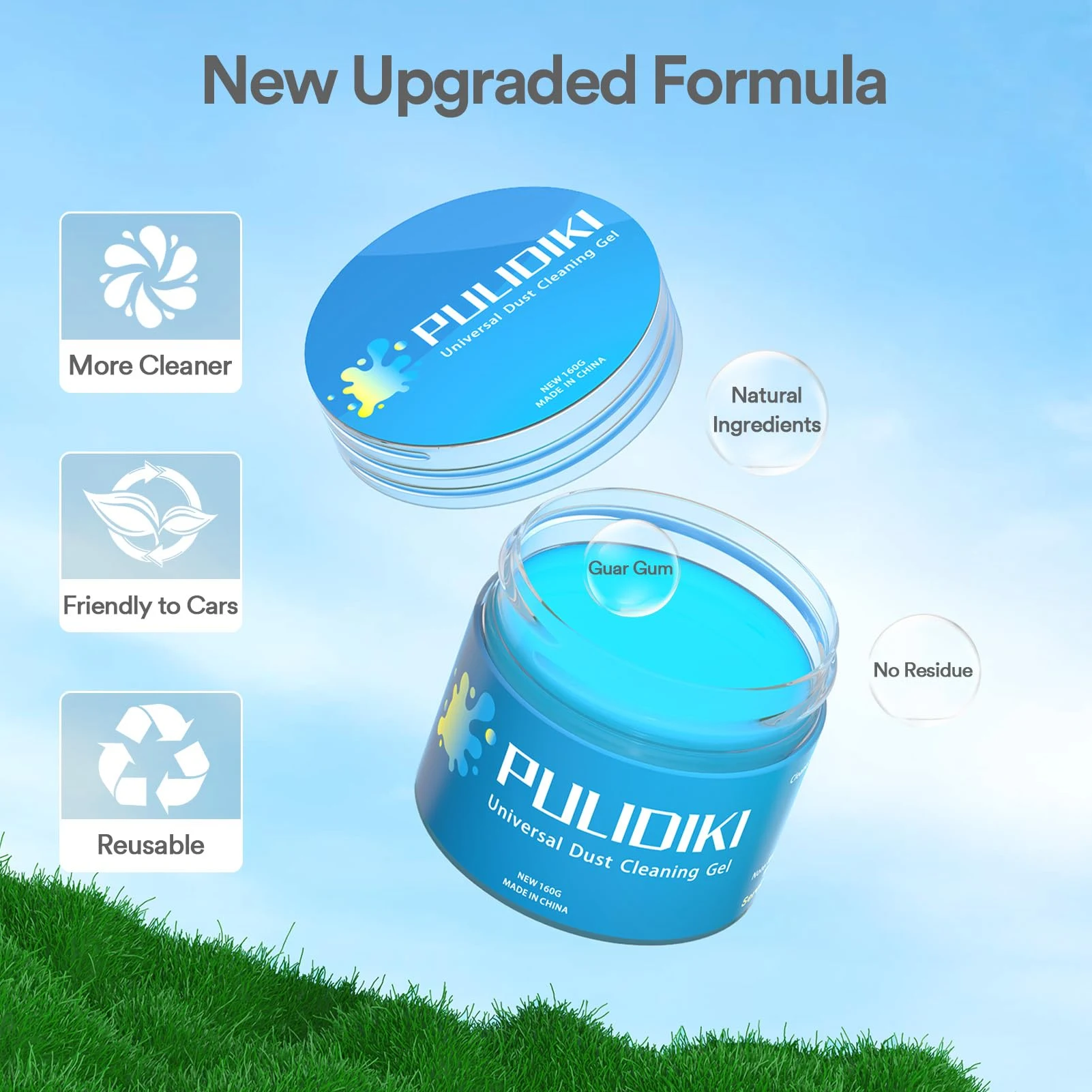 PULIDIKI Car Cleaning Gel Car Clean Putty, Universal Car Interior Cleaner product photo, view 7 of 7