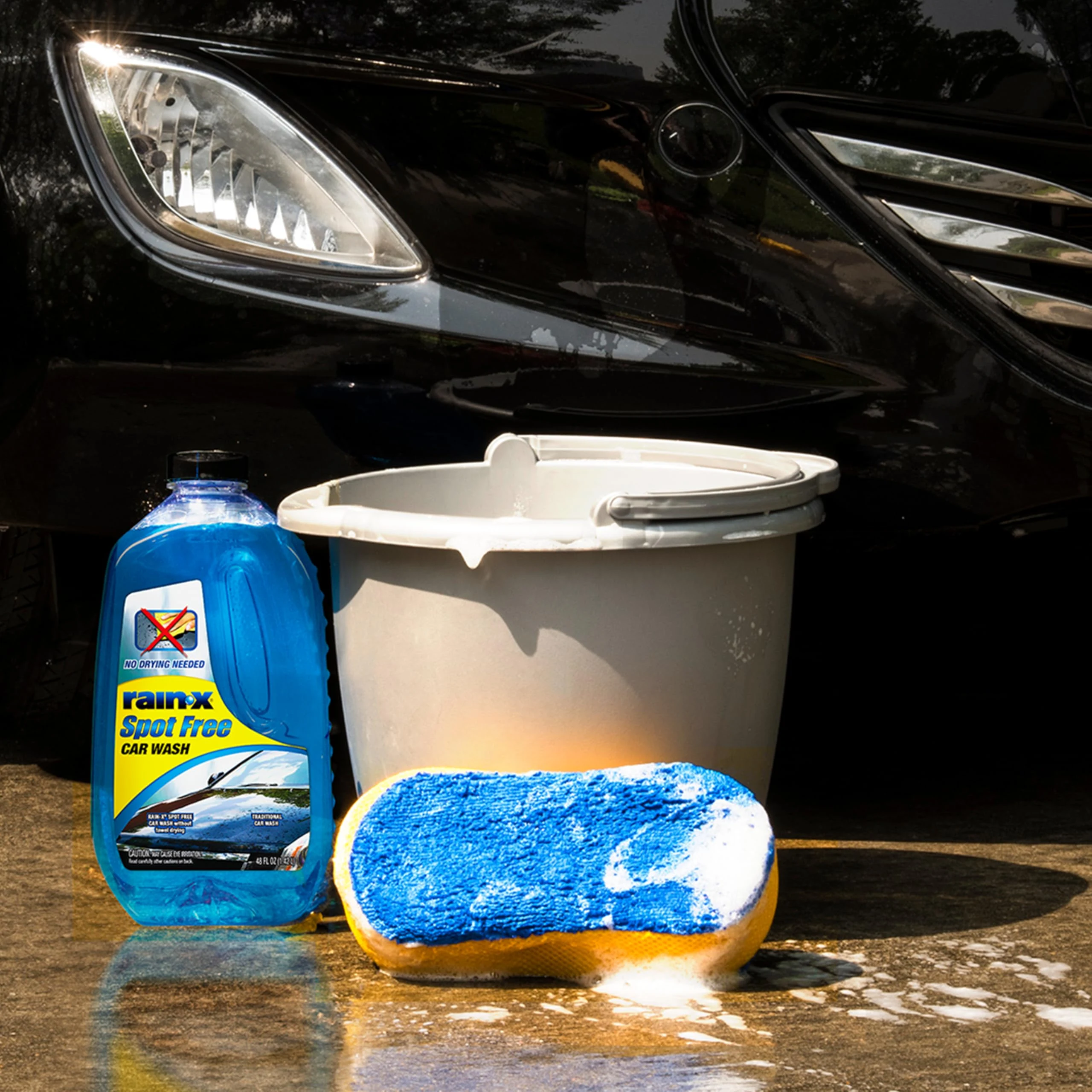 Rain-X 620073 - Car Wash Deep Cleaning, High Foam Soap Provides Spot Free Shine with No Towel Or Hand Drying Needed - Car soa product photo, view 7 of 7