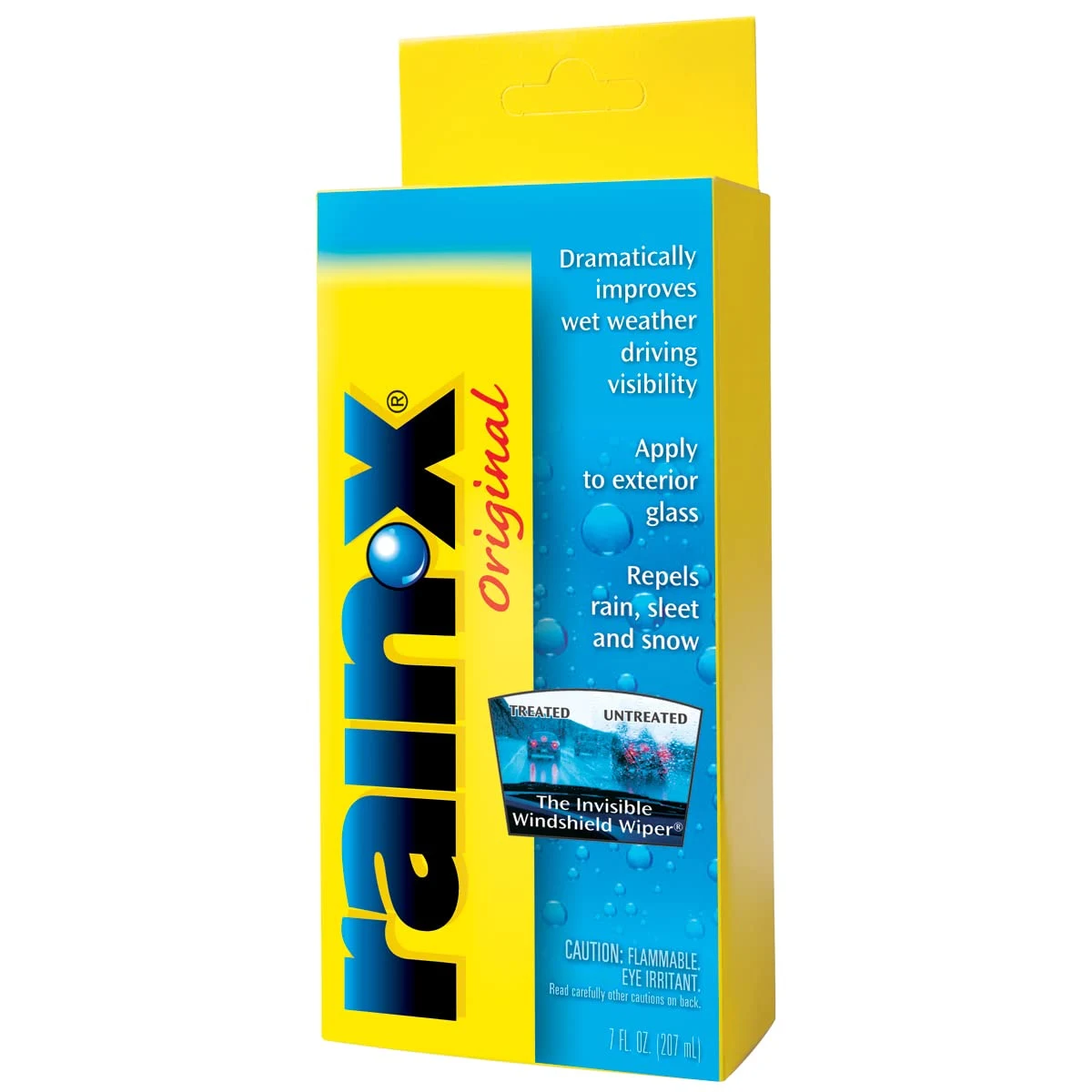 Rain-X 800002243 Glass Treatment, 7 oz. - Exterior Glass Treatment To Dramatically Improve Wet Weather Driving Visibility Dur product photo, view 2 of 2