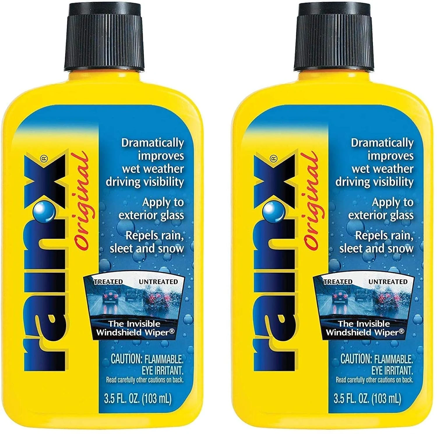 Rain-X 800002250 Glass Treatment Trigger, 16 Fl Oz - Exterior Glass Treatment to Dramatically Improve Wet Weather Driving Vis product photo, view 3 of 11