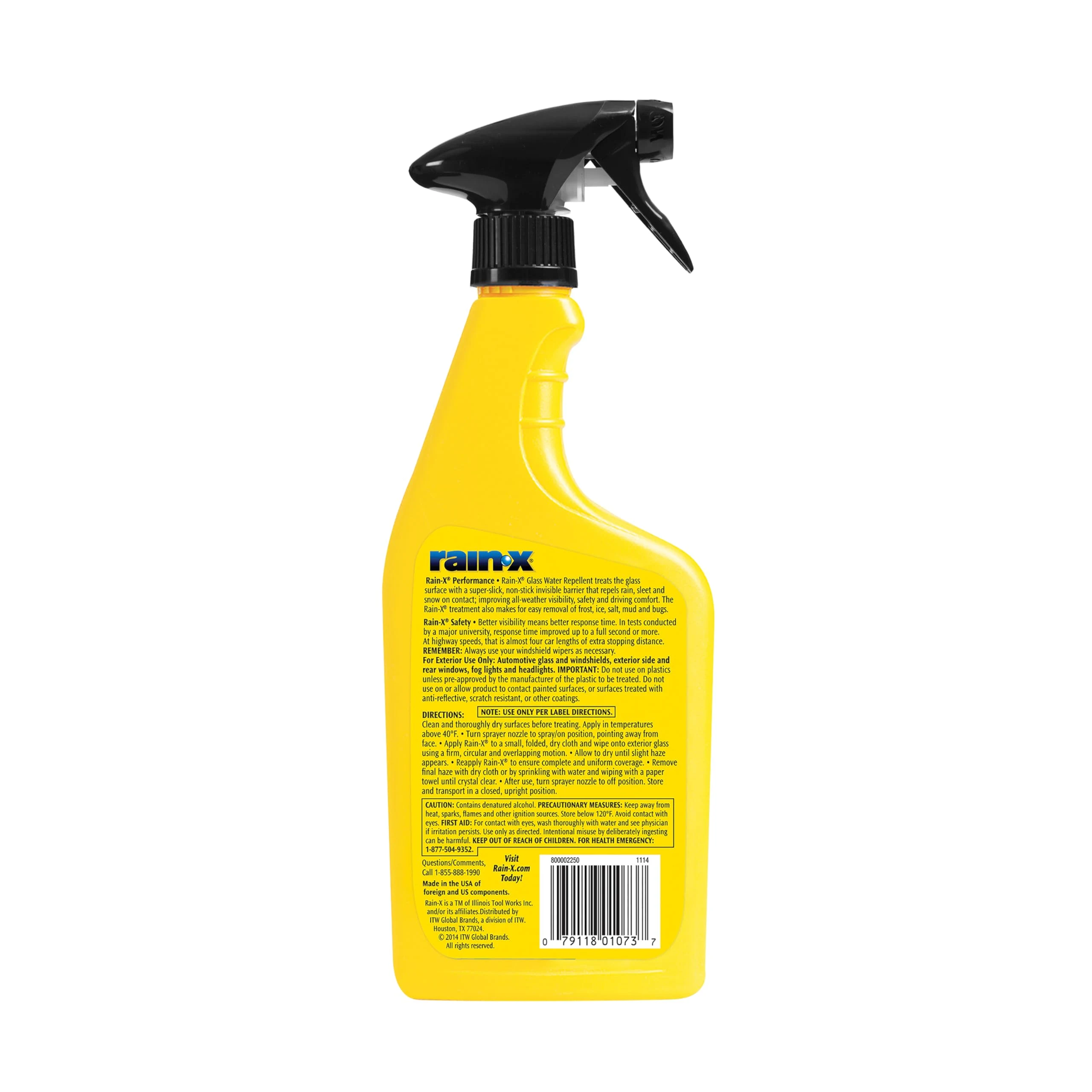 Rain-X 800002250 Glass Treatment Trigger, 16 Fl Oz - Exterior Glass Treatment to Dramatically Improve Wet Weather Driving Vis product photo, view 6 of 11
