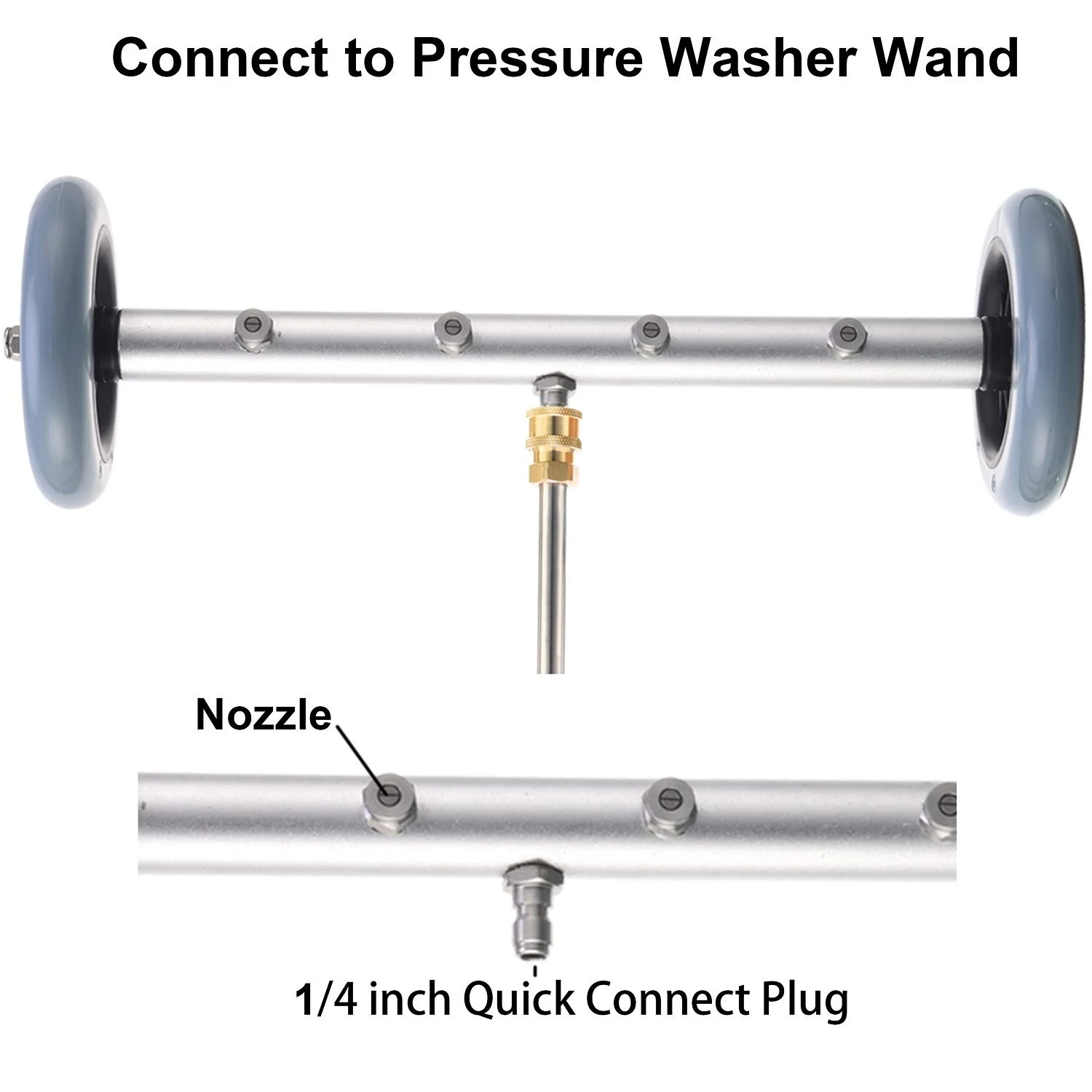 RIDGE WASHER Pressure Washer Undercarriage Cleaner, 16 Inch, 4000 PSI product photo, view 4 of 7