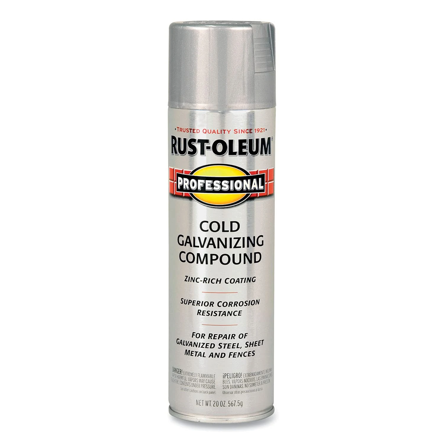 Rust-Oleum Professional Cold Galvanizing Compound Spray Paint product photo, view 2 of 2