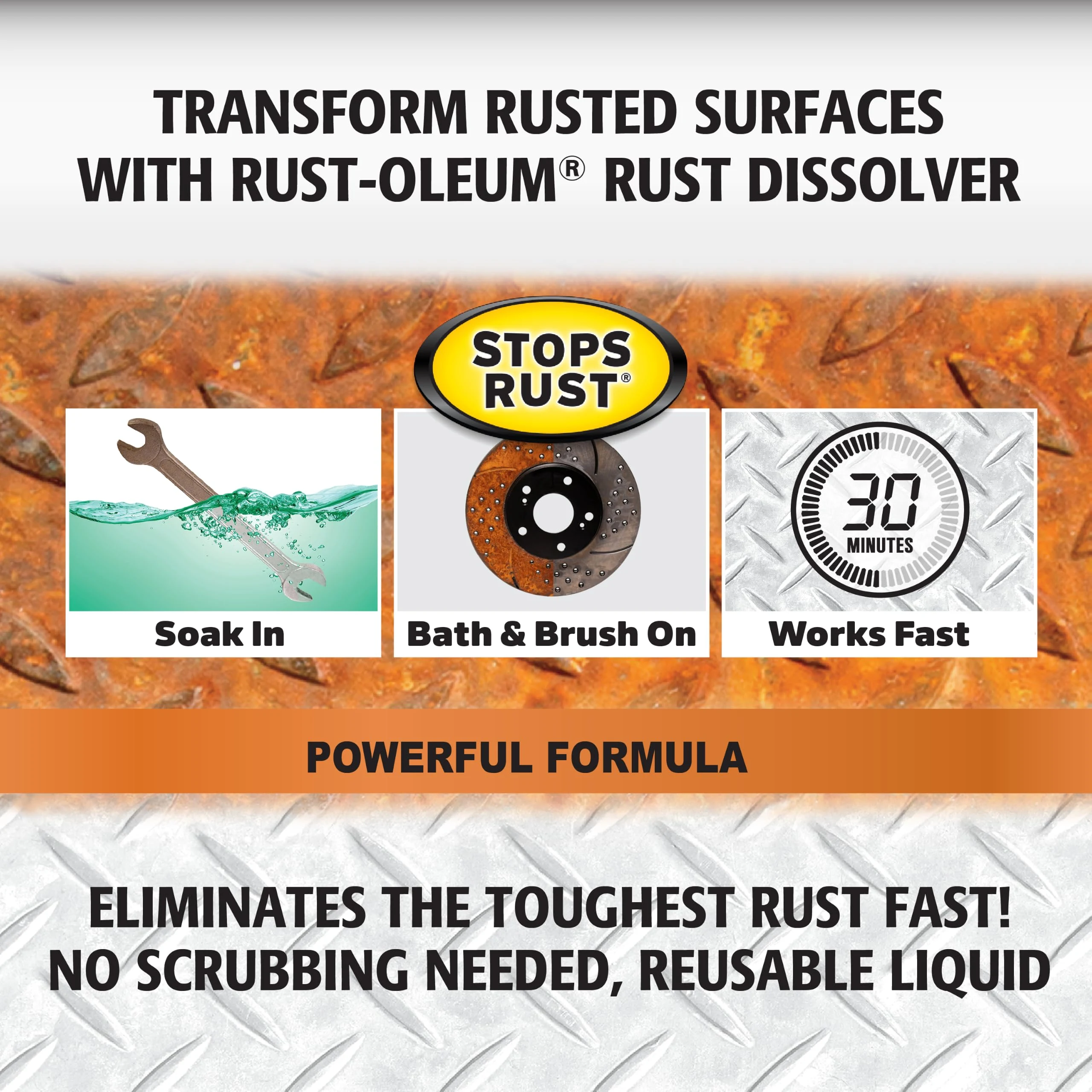 Rust-Oleum Rust Dissolver Soak & Bath product photo, view 4 of 7