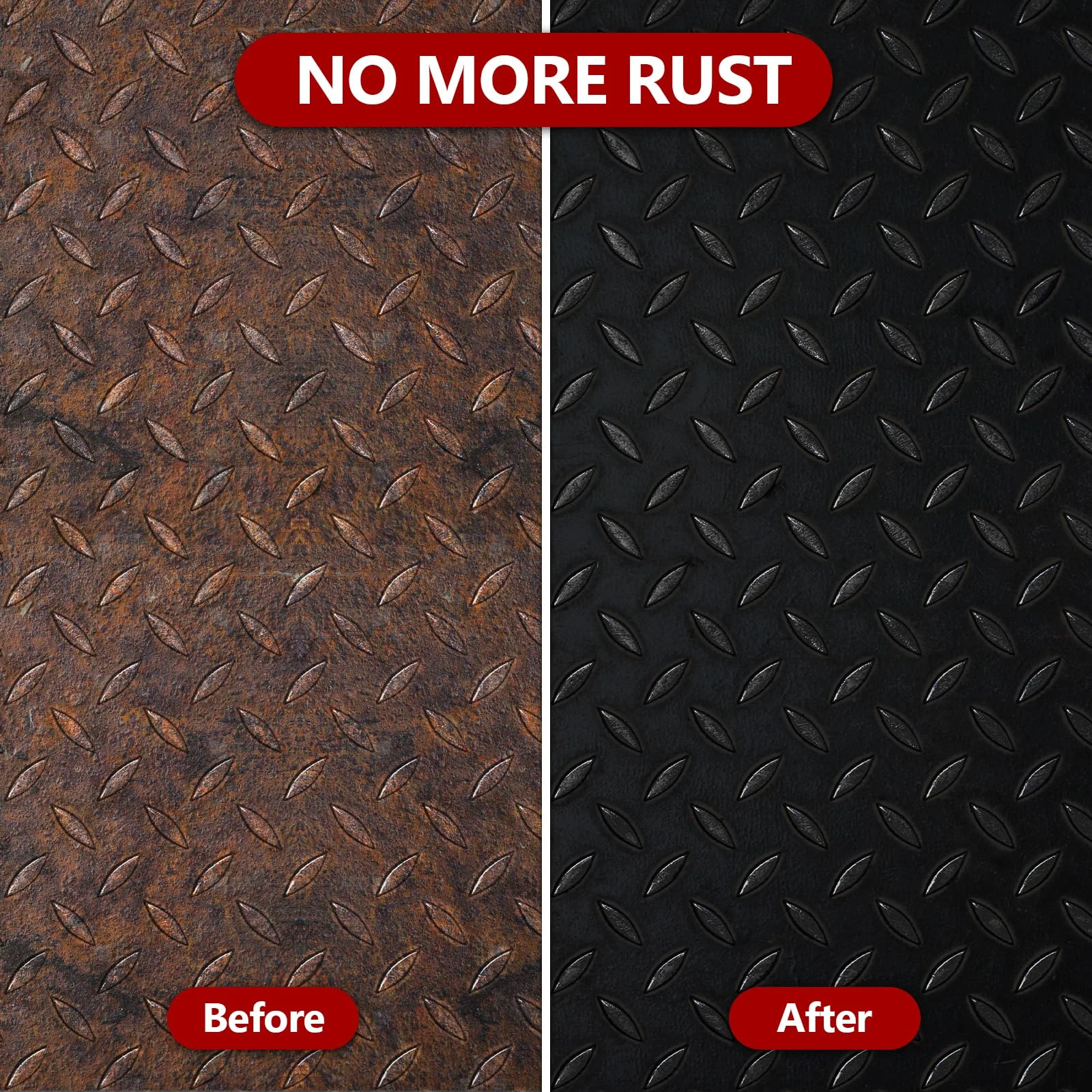 Rust Converter & Metal Primer, 141 Fl Oz Black Rust Inhibitor Paint for Metal, Automotive Rust Reformer, Industrial Grade Wat product photo, view 3 of 7