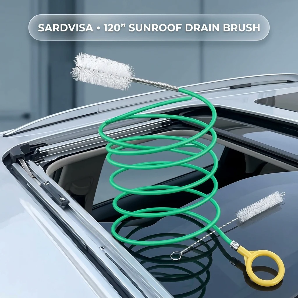SARDVISA 120-Inch Sunroof Drain Cleaning Brush, Flexible Tube Cleaner product photo