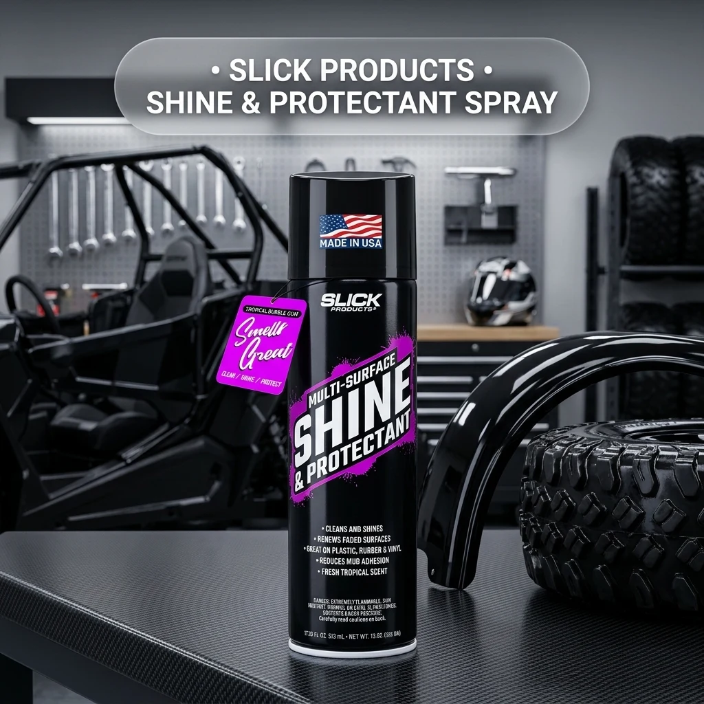 Slick Products Shine & Protectant High Gloss Coating Spray product photo, view 1 of 7