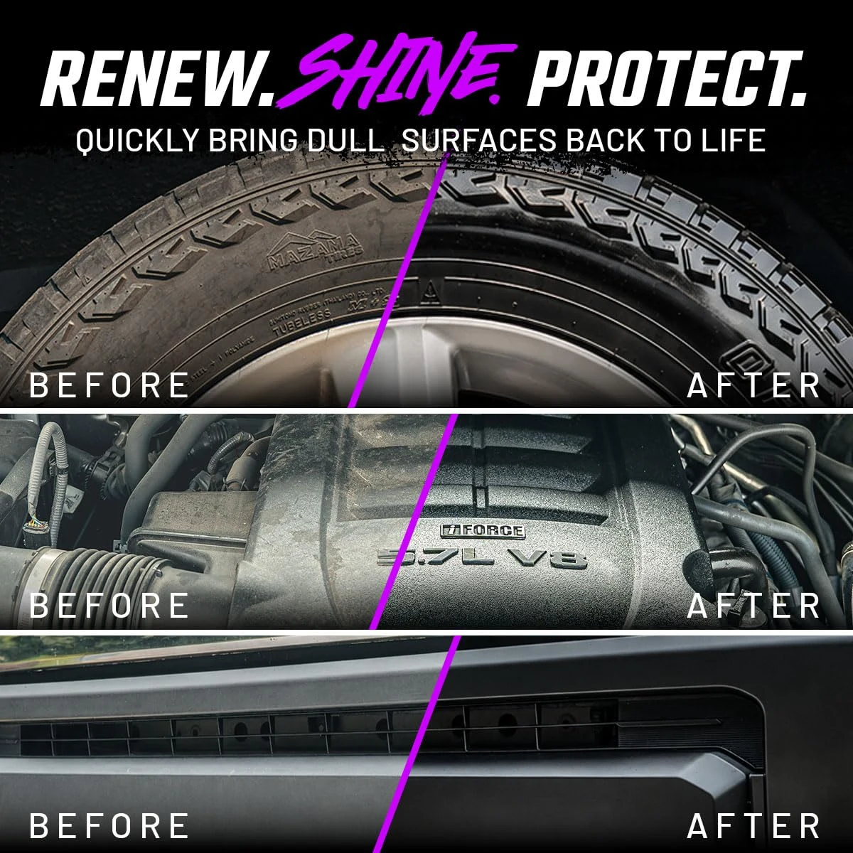 Slick Products Shine & Protectant High Gloss Coating Spray product photo, view 3 of 7