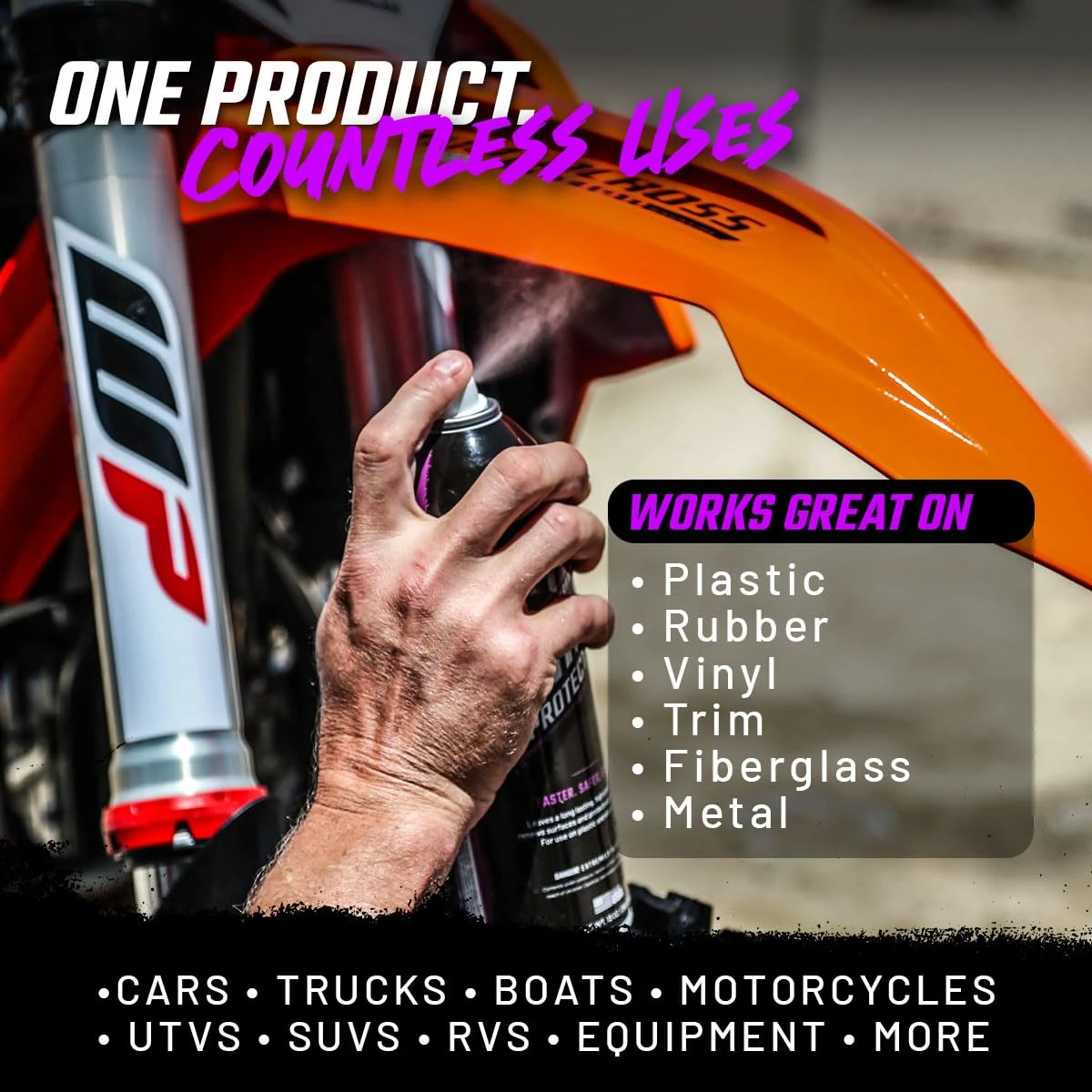 Slick Products Shine & Protectant High Gloss Coating Spray product photo, view 5 of 7