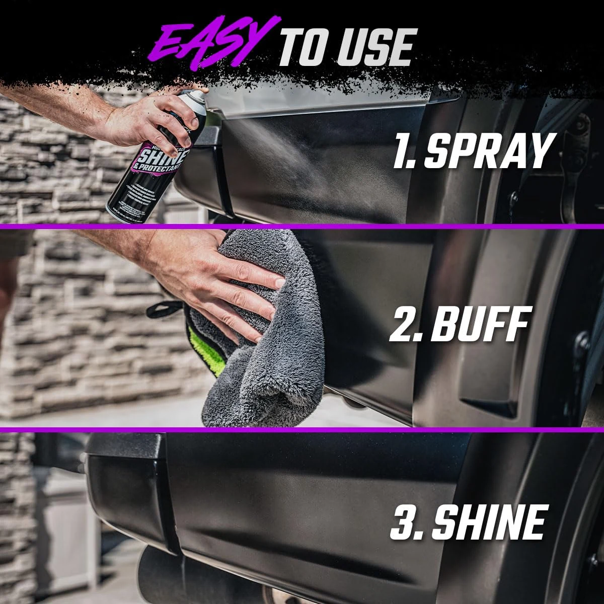 Slick Products Shine & Protectant High Gloss Coating Spray product photo, view 7 of 7