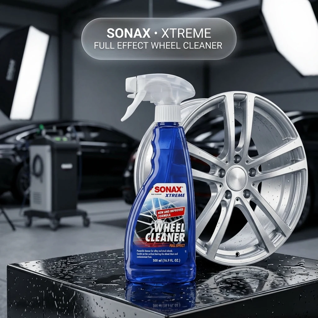 SONAX Wheel Cleaner Full Effect, Non-Acid Brake Dust Cleaner, 500 ml product photo, view 1 of 6