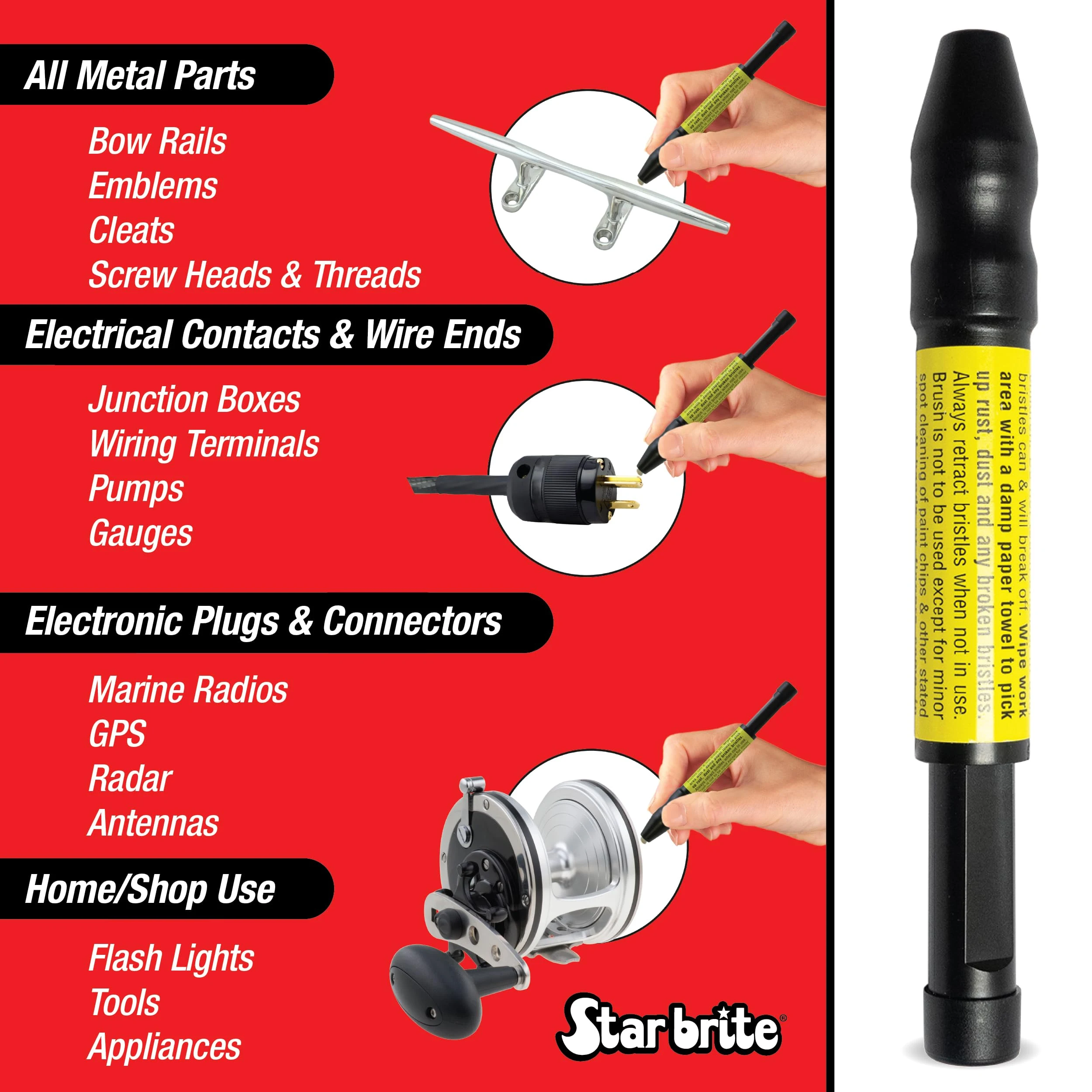 STAR BRITE Corrosion Buster Pen - Rust & Corrosion Removal Tool product photo, view 6 of 6