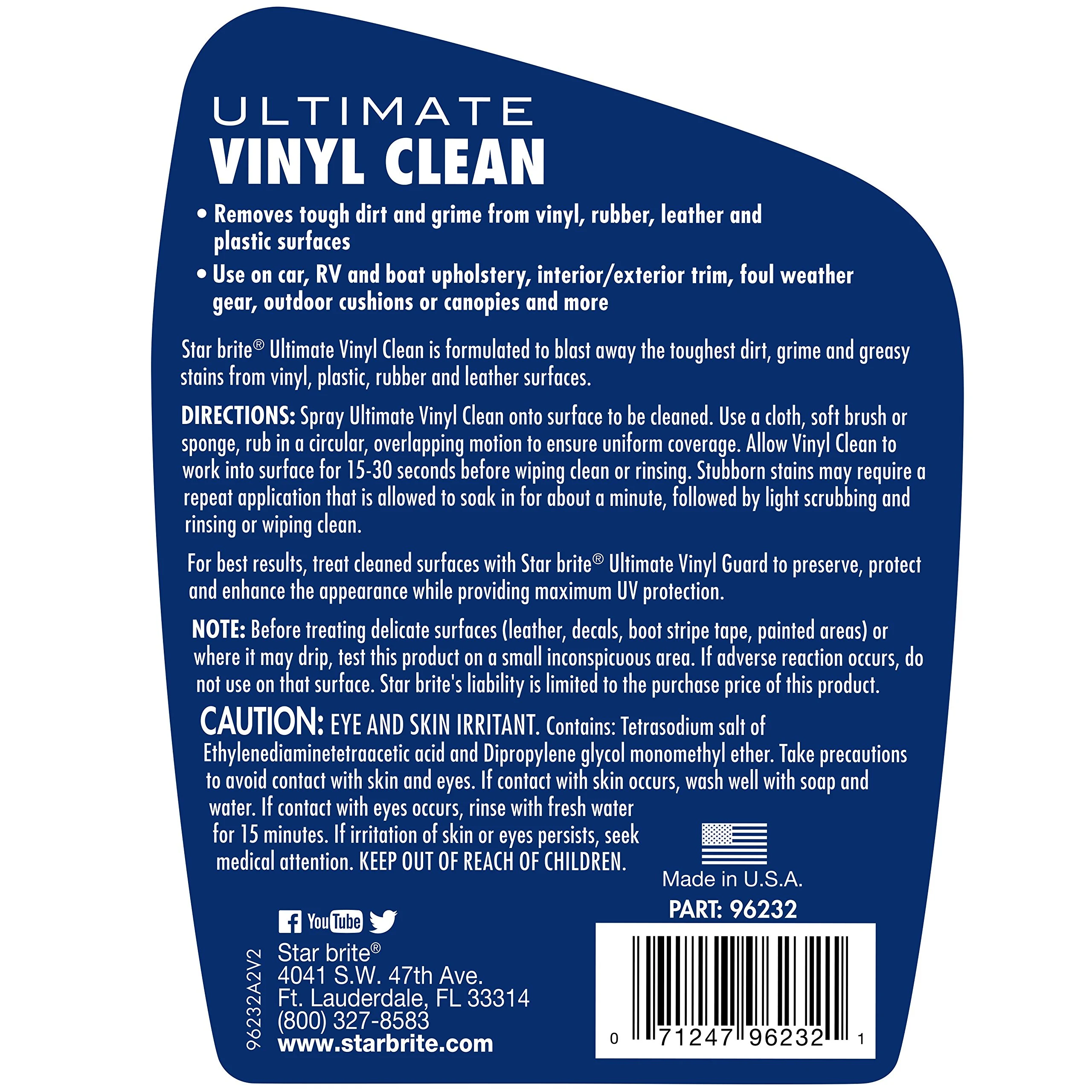 STAR BRITE Ultimate Vinyl Clean Multi-Surface Cleaner product photo, view 3 of 6