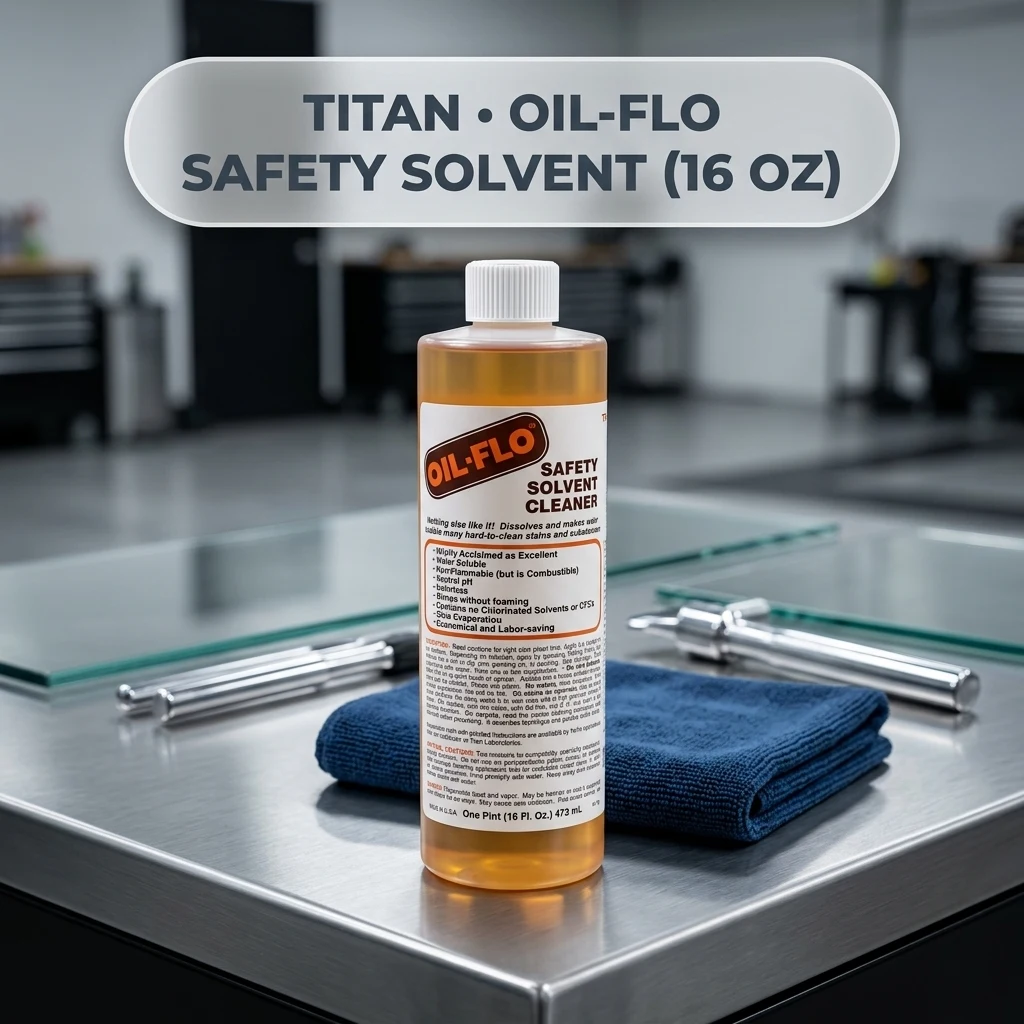 Titan Oil Flo Safety Solvent Cleaner, 16 Ounce product photo, view 1 of 2