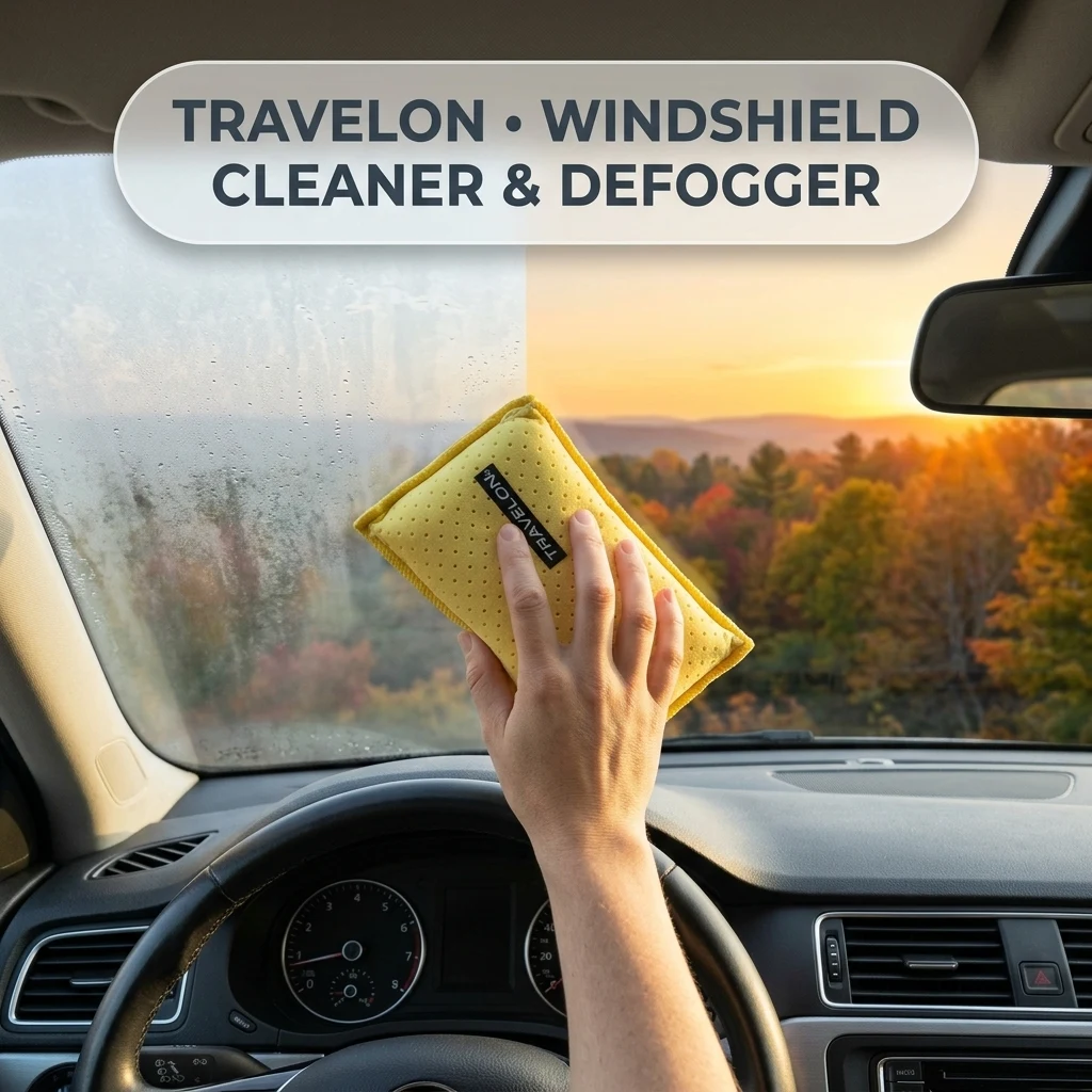 Travelon Windshield Cleaner and Defogger product photo, view 1 of 4