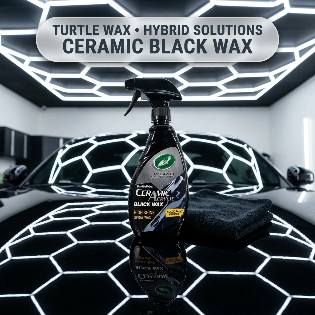 Turtle Wax Hybrid Solutions Ceramic Black Car Wax Spray, 16 oz. (Pack of 1) product photo, view 1 of 7