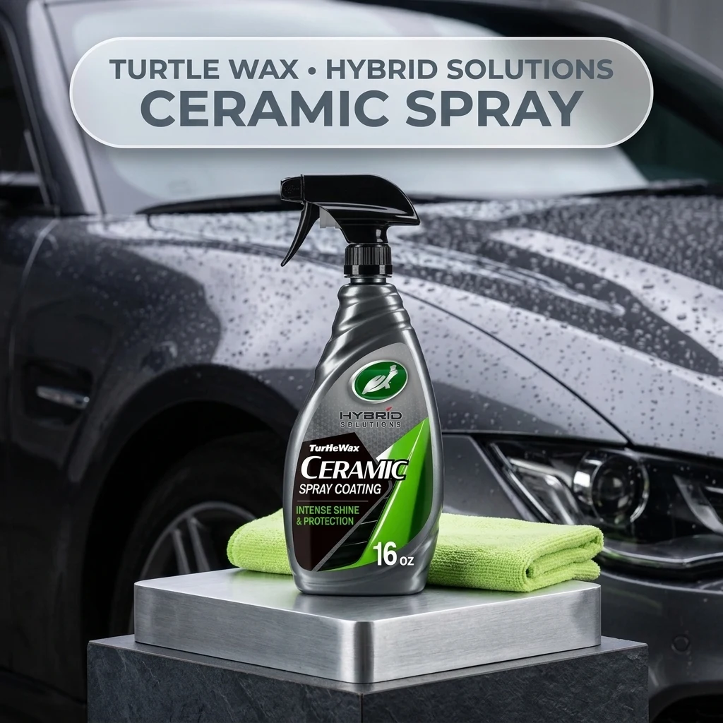 Turtle Wax Hybrid Solutions Ceramic Spray Wax Coating, 16 oz (Pack of 1) product photo, view 1 of 7