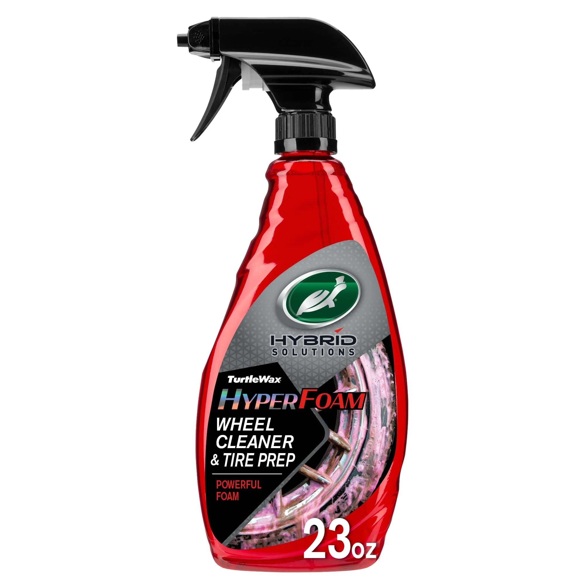 Turtle Wax Hybrid Solutions HyperFoam Wheel & Tire Cleaner, 23 oz. (1 Pack) product photo, view 2 of 7
