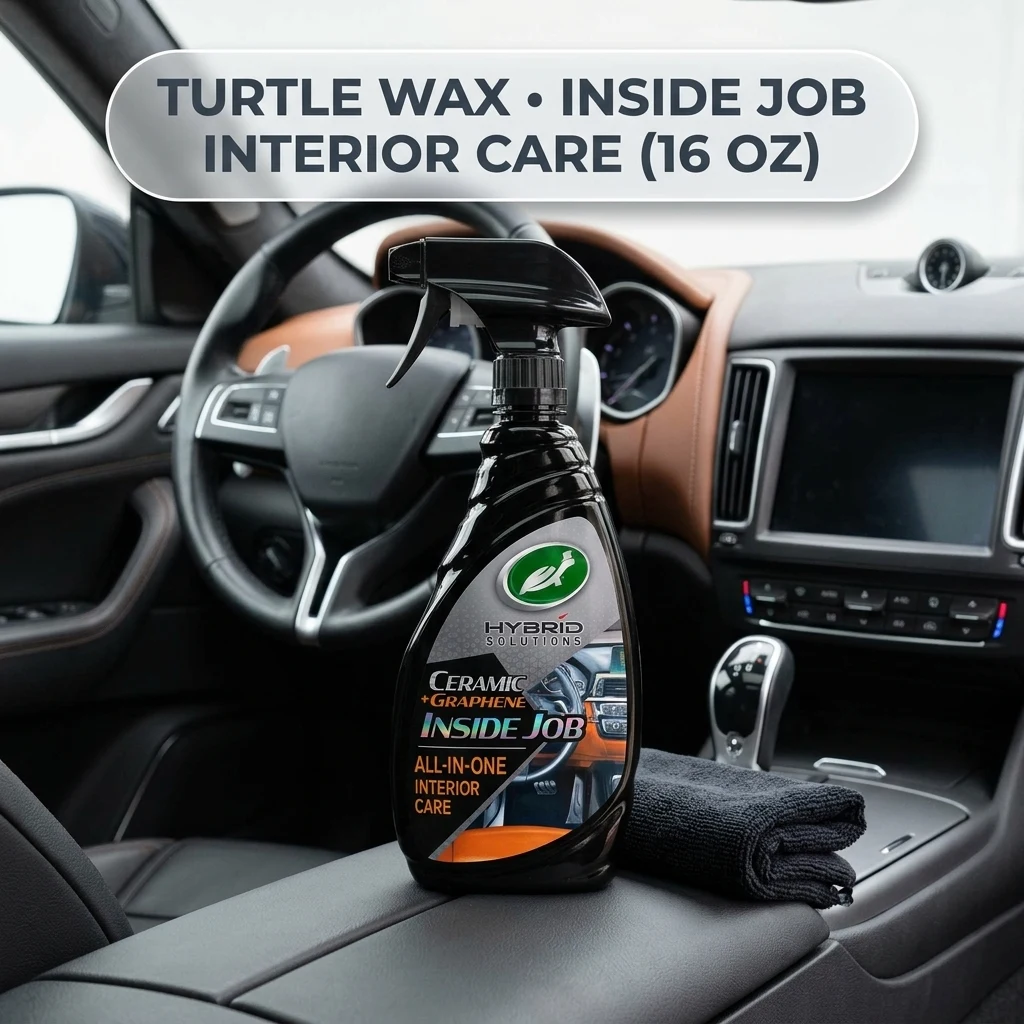 Turtle Wax Hybrid Solutions Inside Job Interior Car Cleaner, 16 oz. (1 Pk) product photo, view 1 of 7
