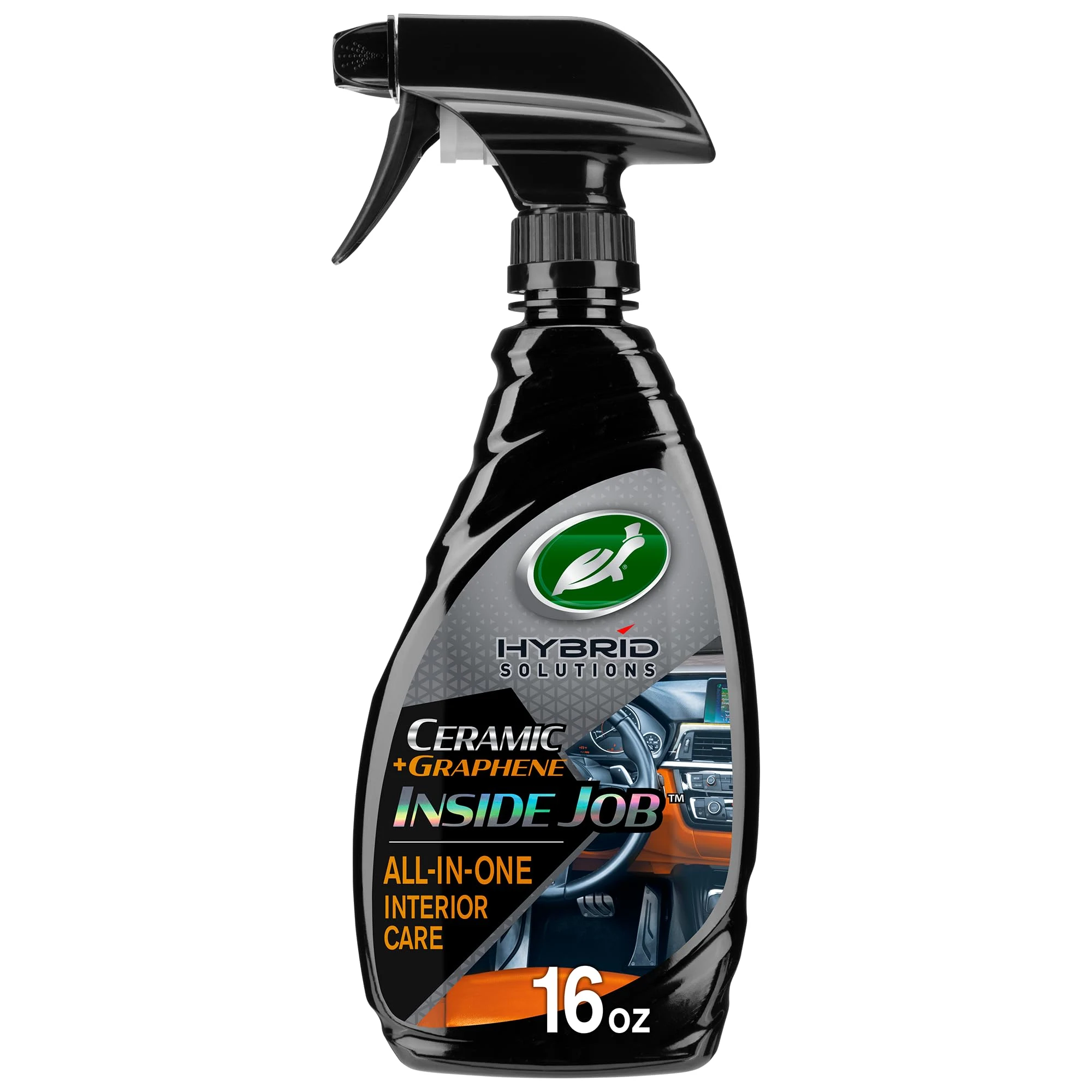 Turtle Wax Hybrid Solutions Inside Job Interior Car Cleaner, 16 oz. (1 Pk) product photo, view 2 of 7