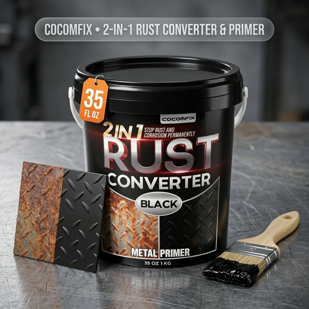 Ultra 2-in-1 Rust Converter Paint & Metal Primer, Reformer for Car Frame product photo, view 1 of 7