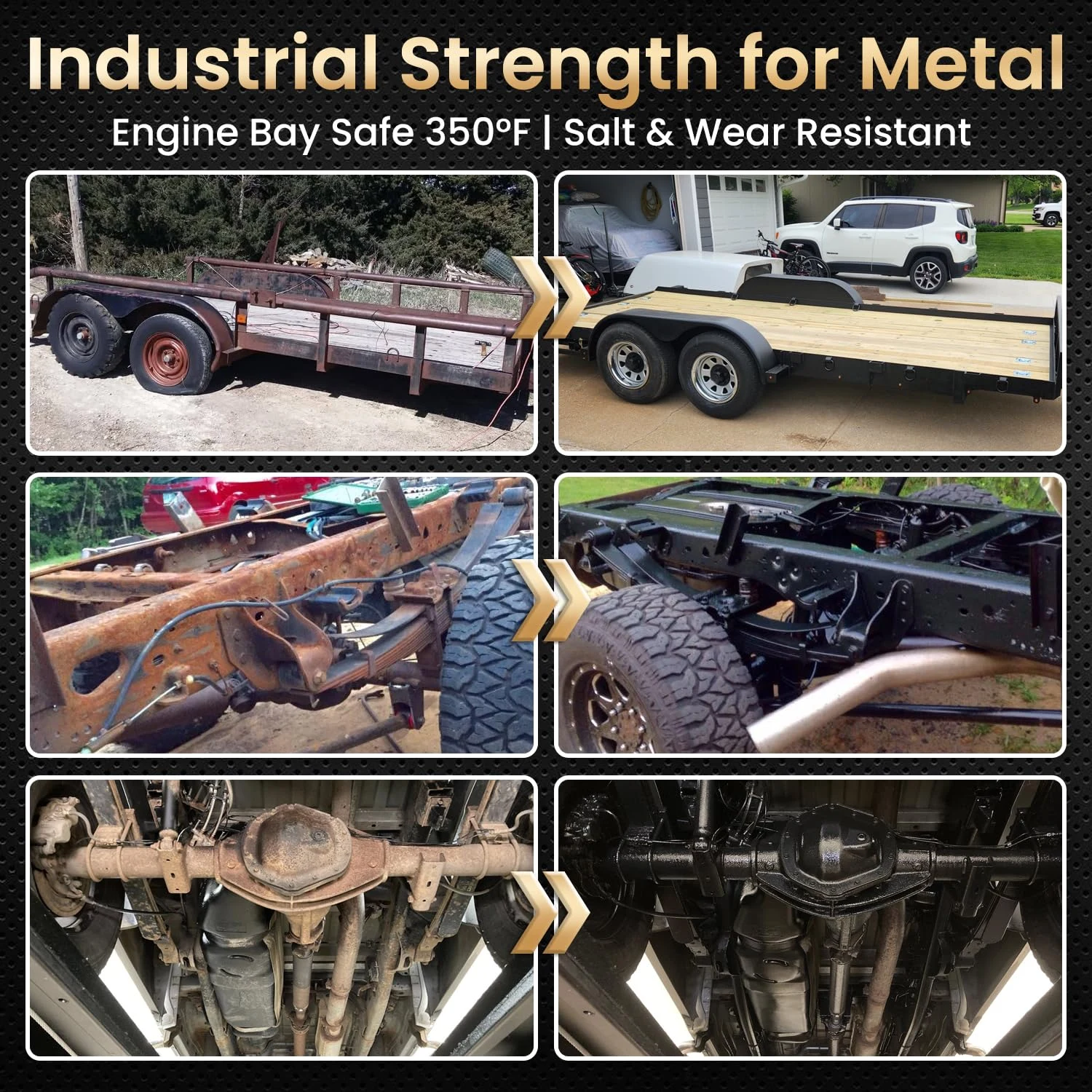 Ultra 2-in-1 Rust Converter Paint & Metal Primer, Reformer for Car Frame product photo, view 4 of 7