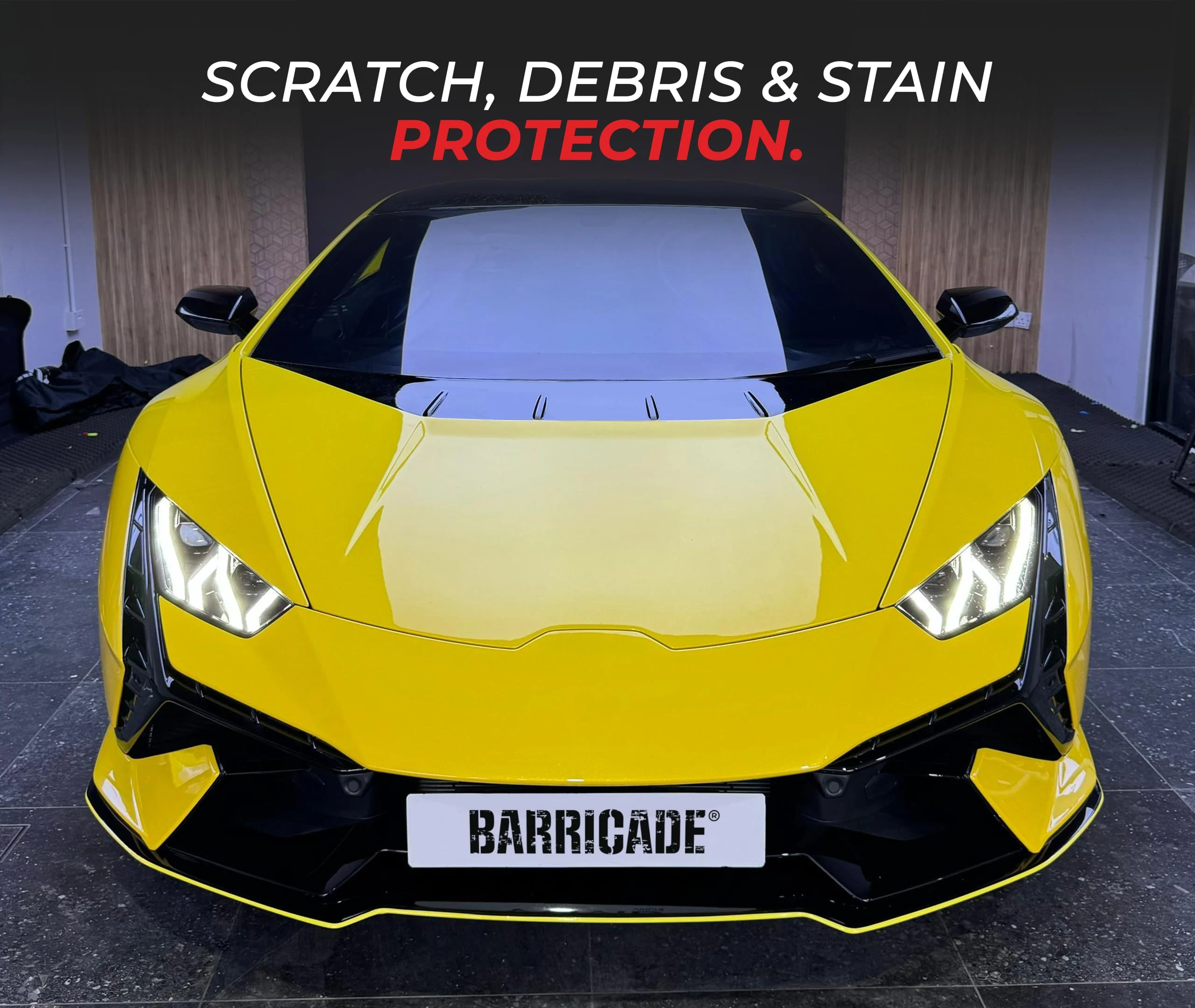 VViViD Barricade Premium 8 Year Clear Gloss Paint Protection Film TPU (12" x 96") product photo, view 7 of 7