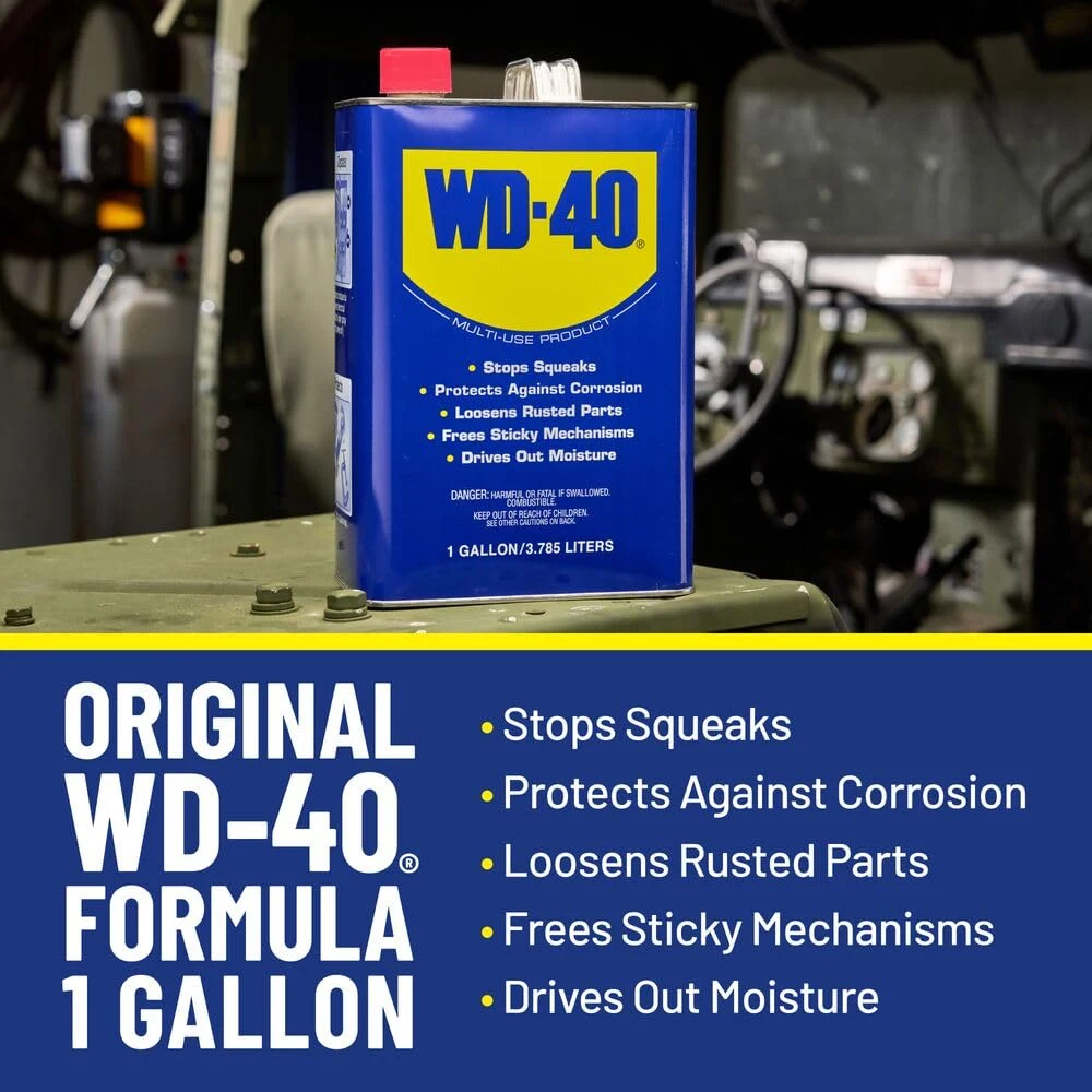 WD-40 100102 Heavy Duty Gallon Can (Pack of 1) product photo, view 3 of 5