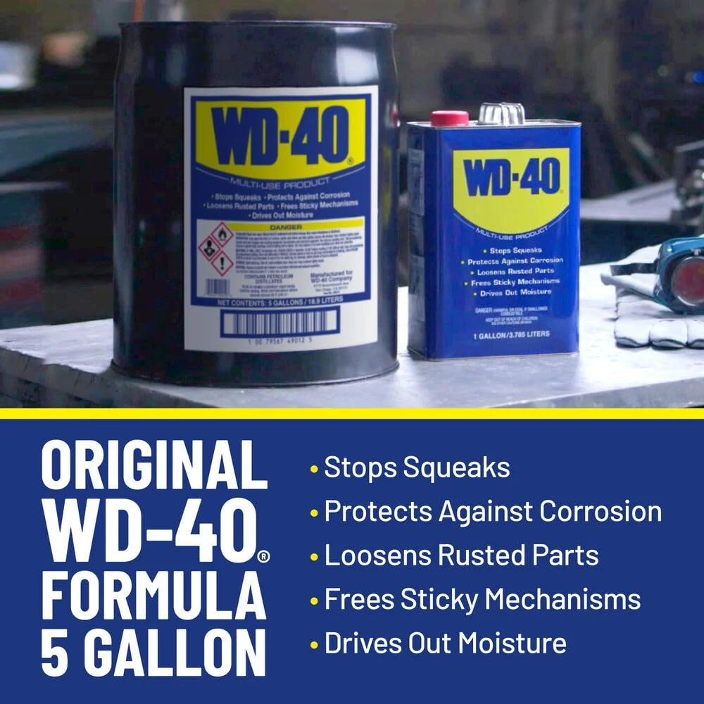 WD-40 100102 Heavy Duty Gallon Can (Pack of 1) product photo, view 4 of 5