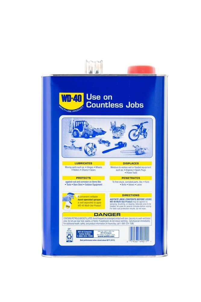 WD-40 100102 Heavy Duty Gallon Can (Pack of 1) product photo, view 5 of 5