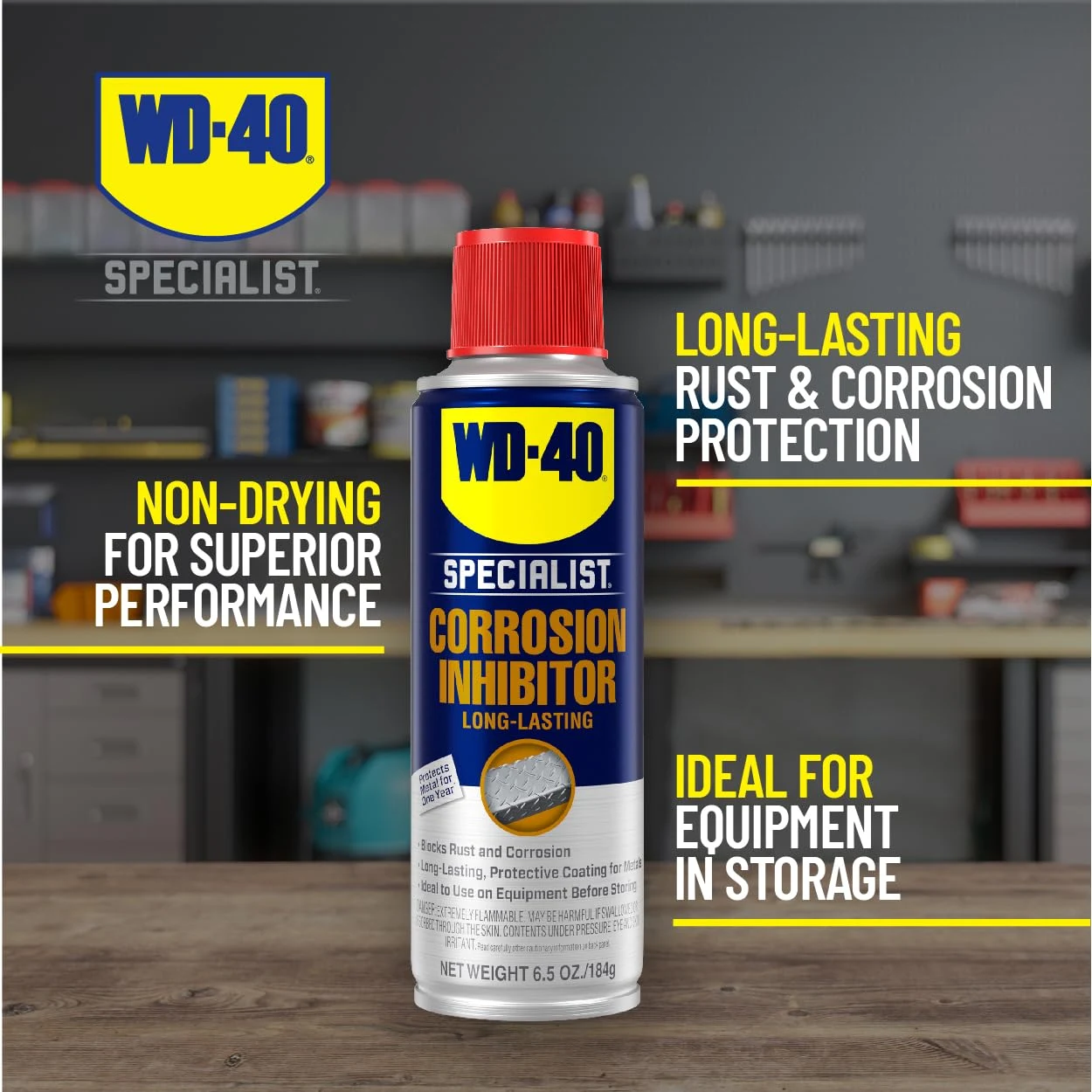 WD-40 Specialist Corrosion Inhibitor, Long-Lasting Anti-Rust Spray, 6.5 OZ product photo, view 3 of 6