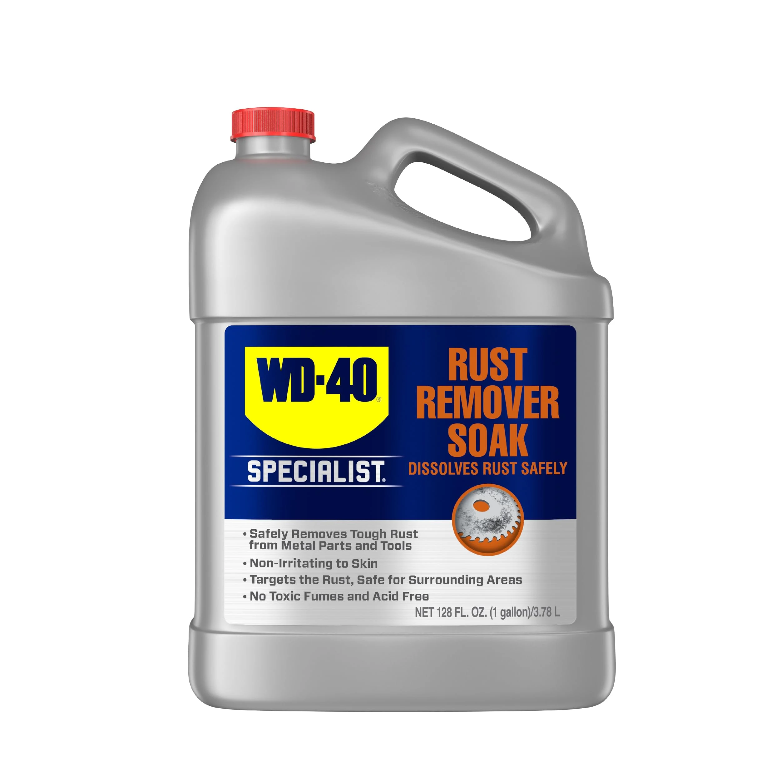 WD-40 Specialist Rust Remover Soak, One Gallon product photo, view 2 of 6