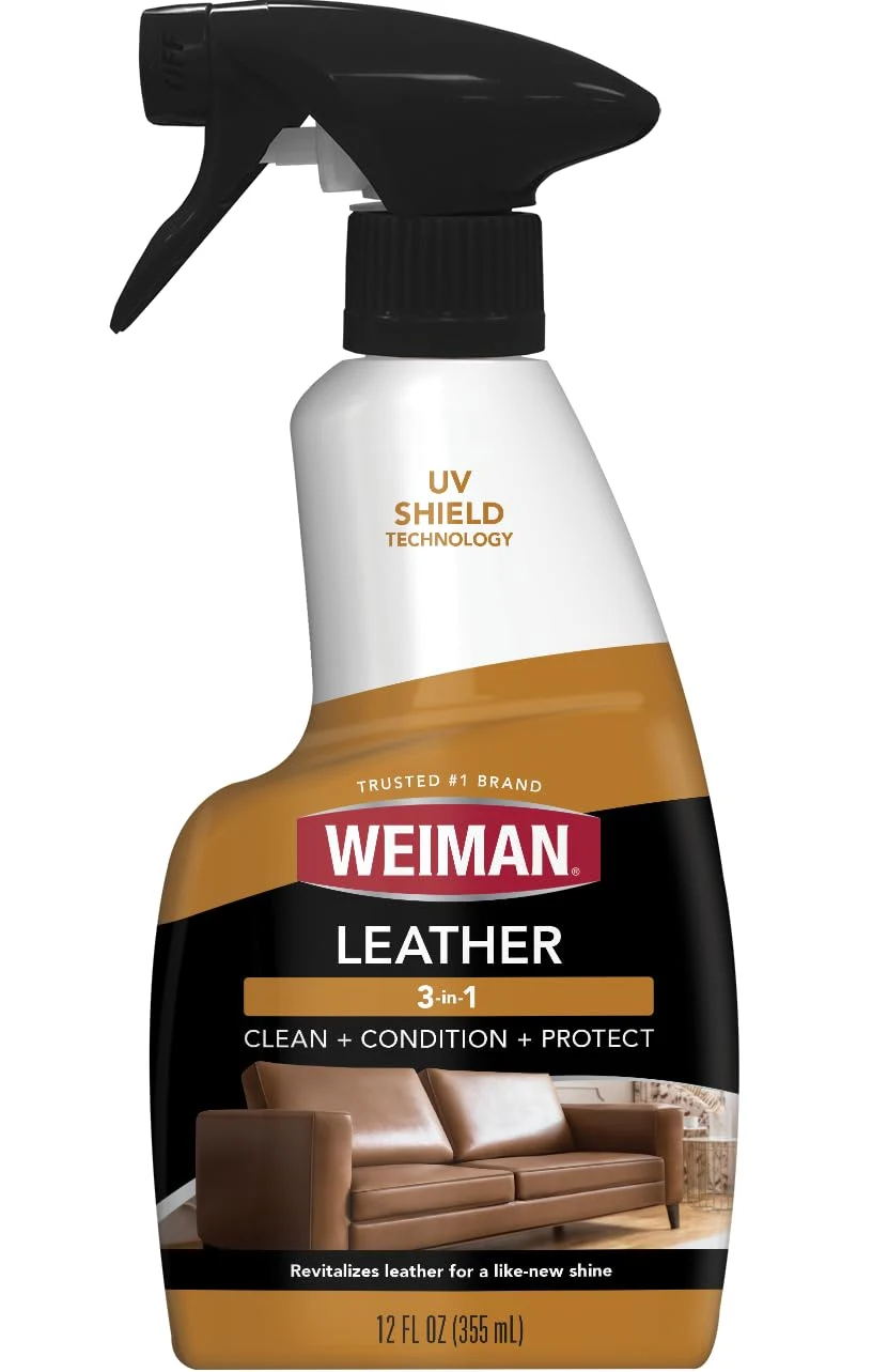 Weiman Leather Cleaner, Conditioner & Protector, Car Interior & Furniture product photo, view 2 of 7