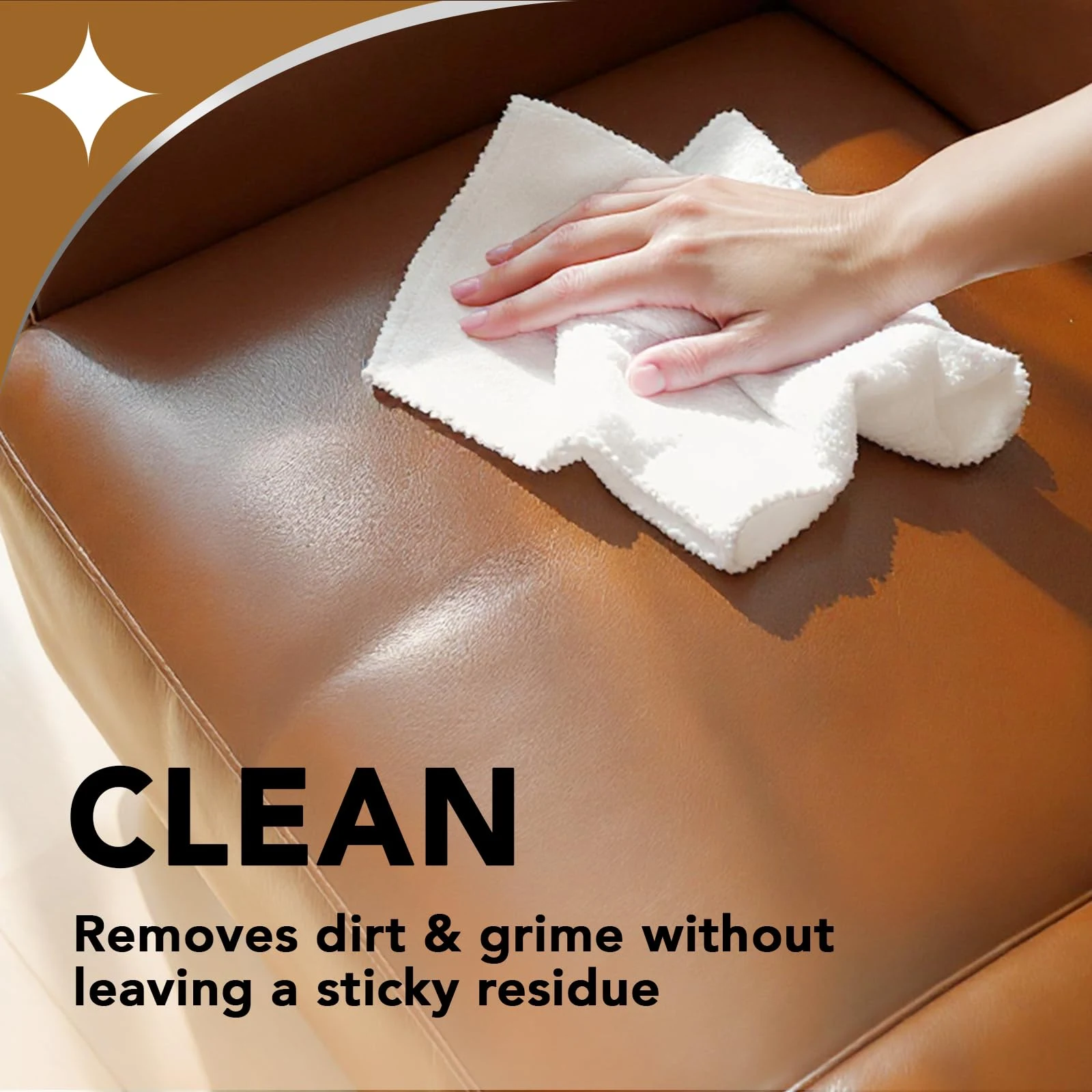 Weiman Leather Cleaner, Conditioner & Protector, Car Interior & Furniture product photo, view 4 of 7