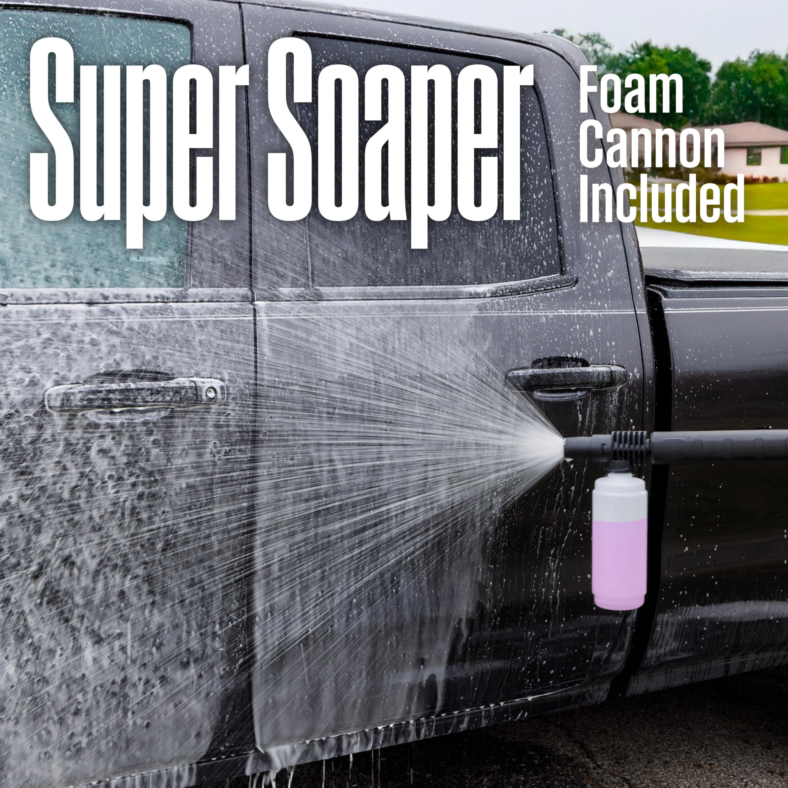 Westinghouse ePX3050 Electric Pressure Washer, 2100 Max PSI 1.76 Max GPM with Foam Cannon and Turbo Nozzle, for Cars/Fences/D product photo, view 4 of 7