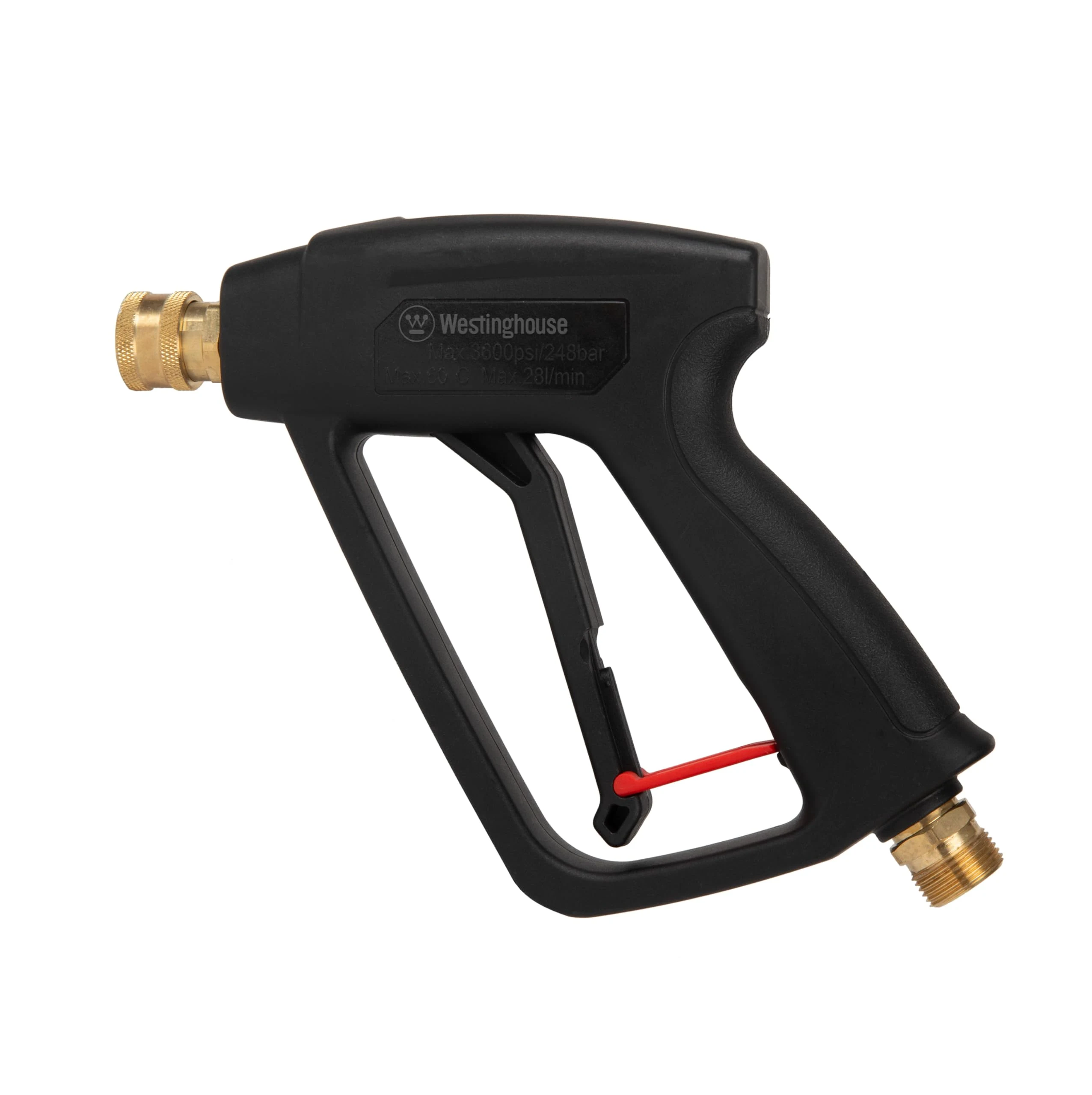 Westinghouse Short Pressure Washer Gun - 3600 Max PSI, M22 Connector - for Gas and Electric Pressure Washers product photo, view 2 of 6