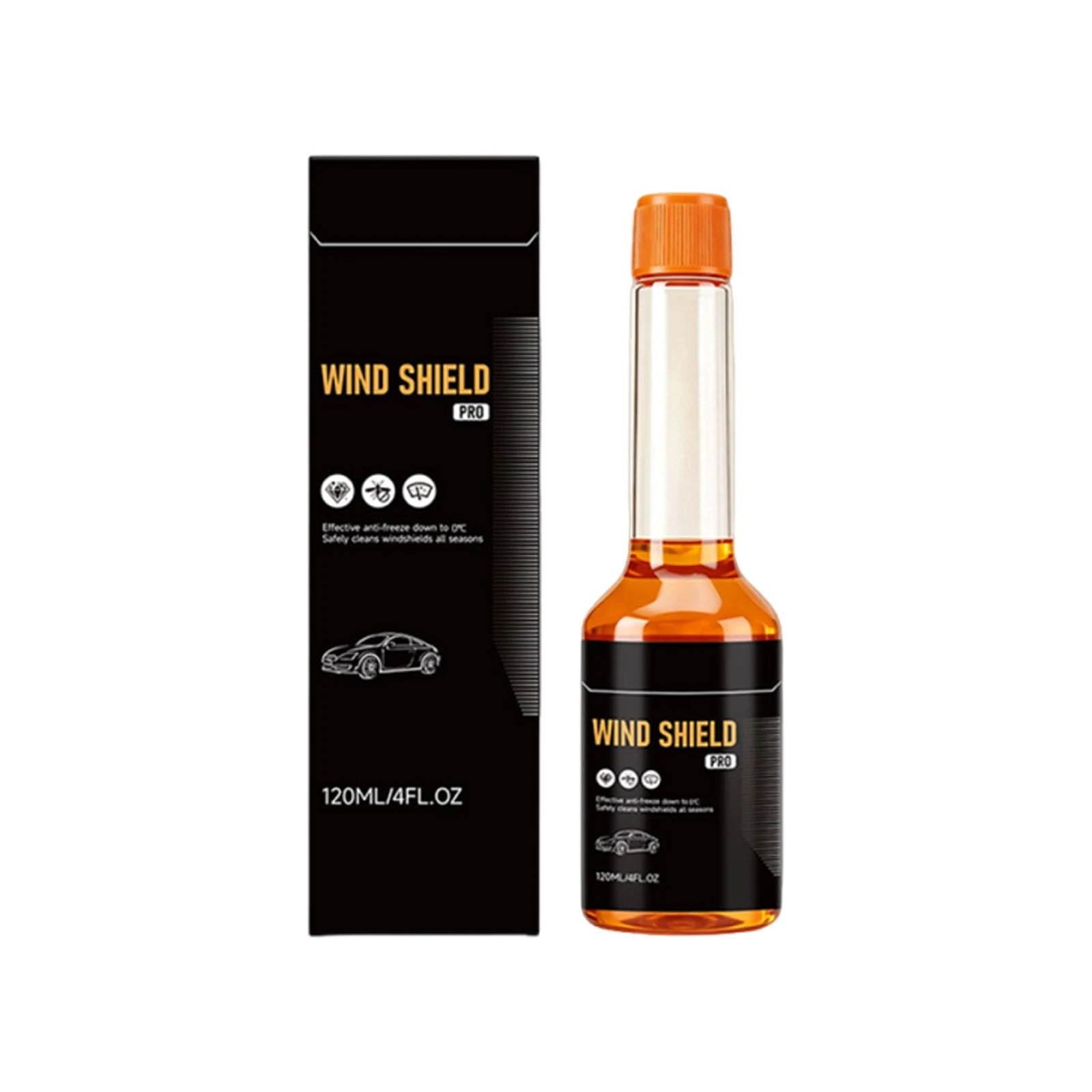 Wind Shield Pro Washer Fluid, Windshield Oil Film Remover,Concentrated Windshield Washer Fluid, Safe for Glass & Wipers, Spot product photo, view 5 of 10